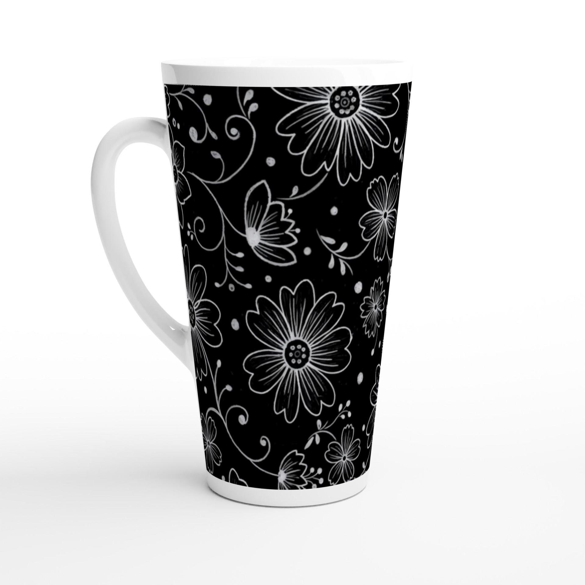 Latte 17oz Ceramic Mug - Coffee or Tea Cup, Extra Tall