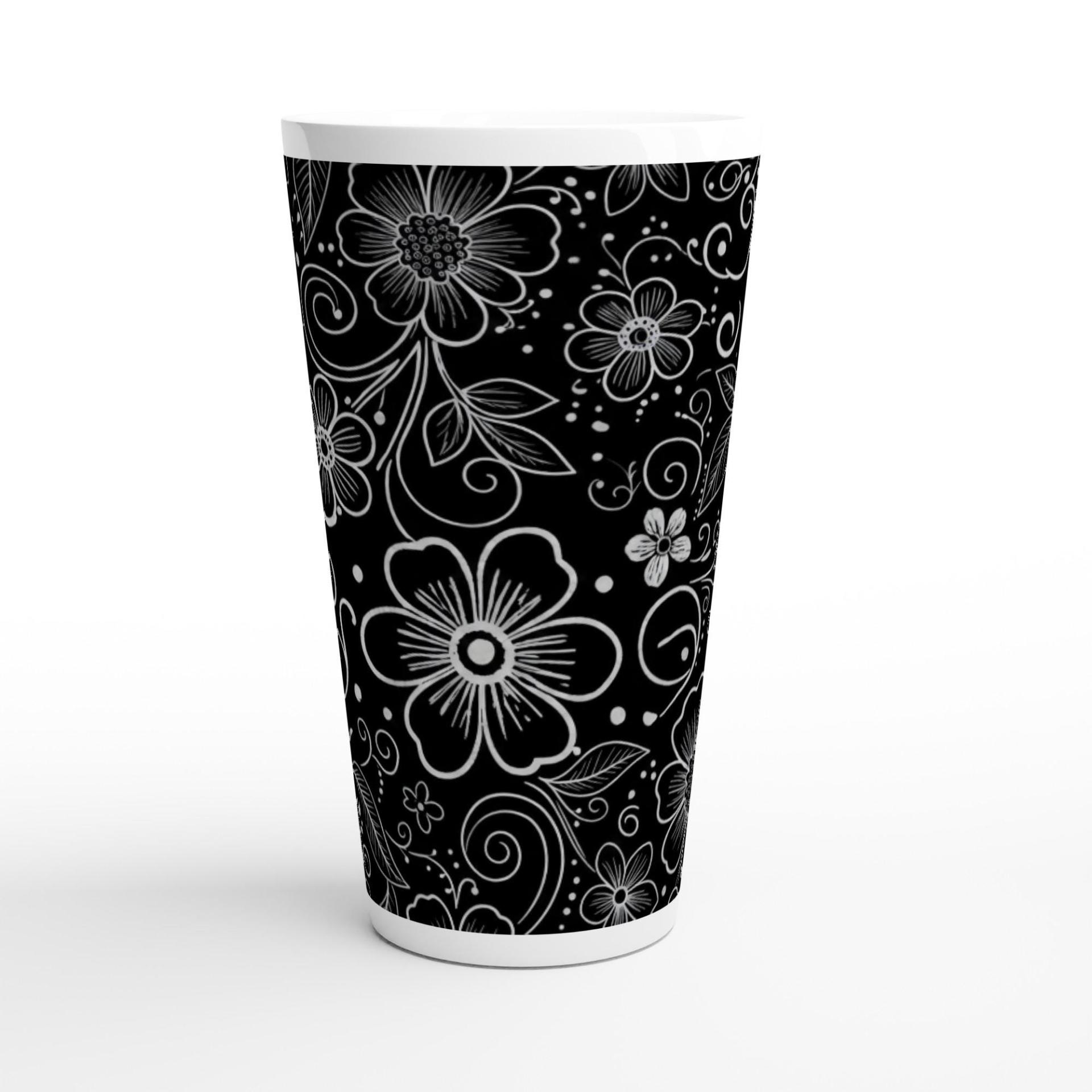 Latte 17oz Ceramic Mug - Coffee or Tea Cup, Extra Tall