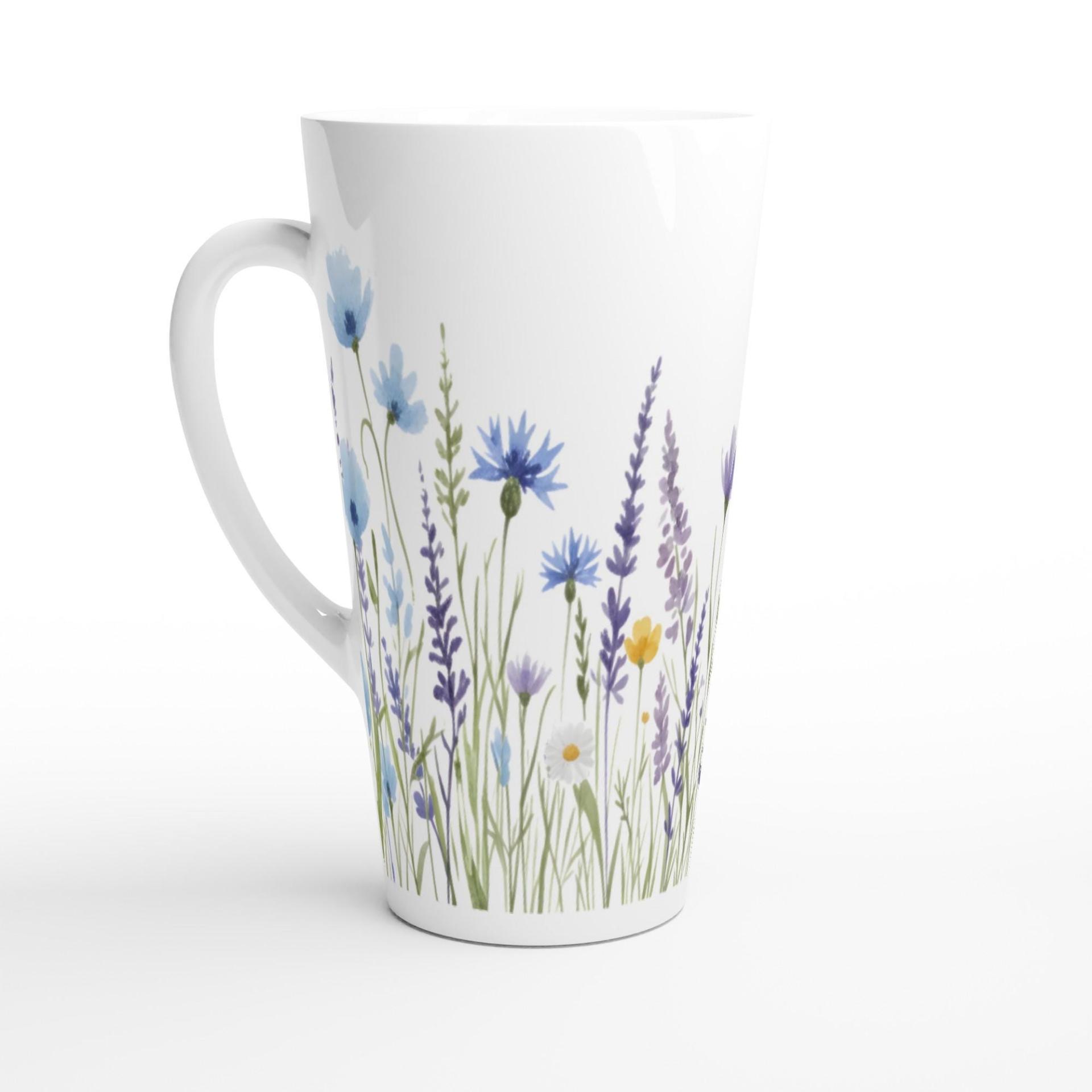 Latte 17oz Ceramic Mug - Coffee or Tea Cup, Extra Tall