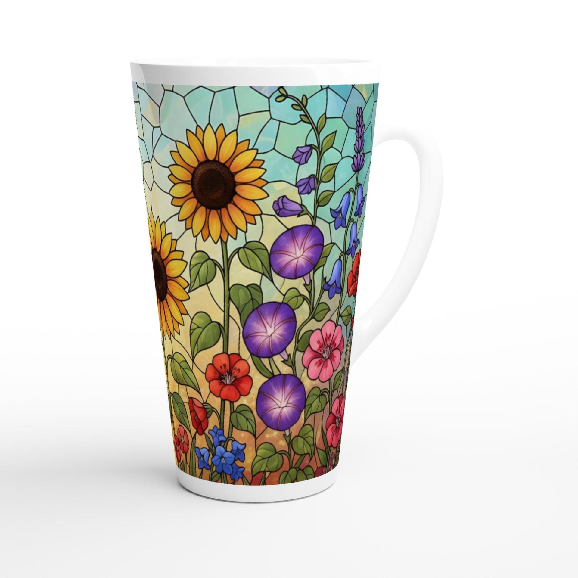Latte 17oz Ceramic Mug - Coffee or Tea Cup, Extra Tall