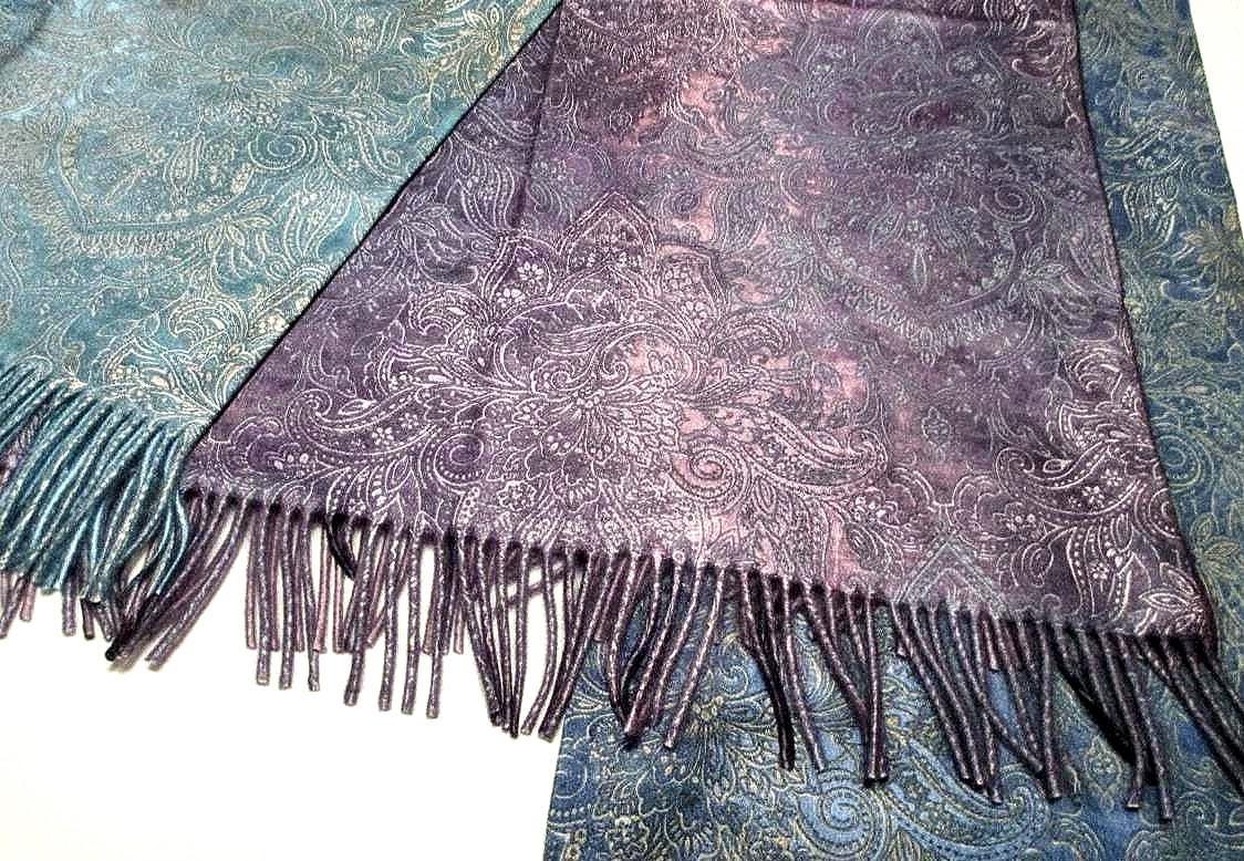 Multiple Colors, Soft Pashmina Shawl & Scarf, Sarong or Head Wraps