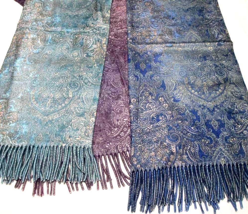 Multiple Colors, Soft Pashmina Shawl & Scarf, Sarong or Head Wraps