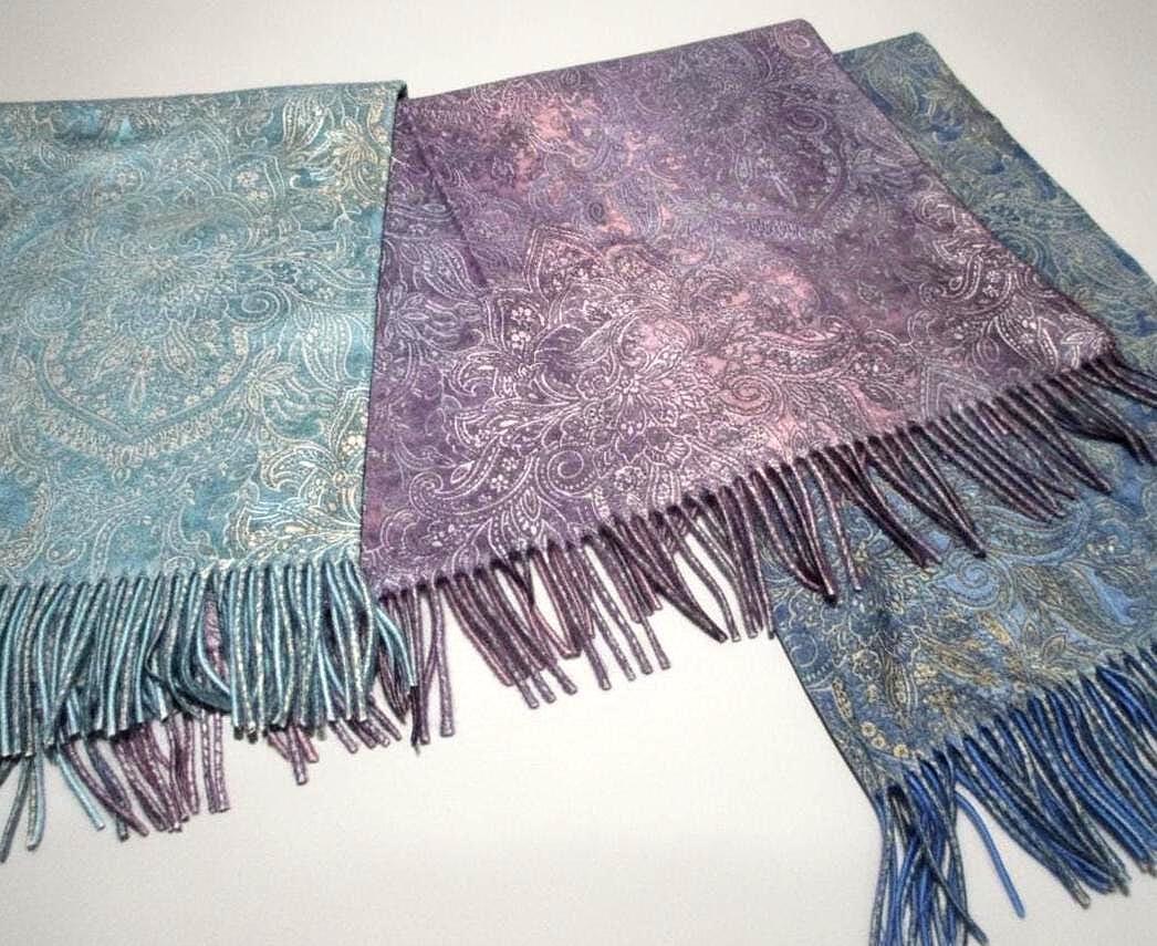 Multiple Colors, Soft Pashmina Shawl & Scarf, Sarong or Head Wraps