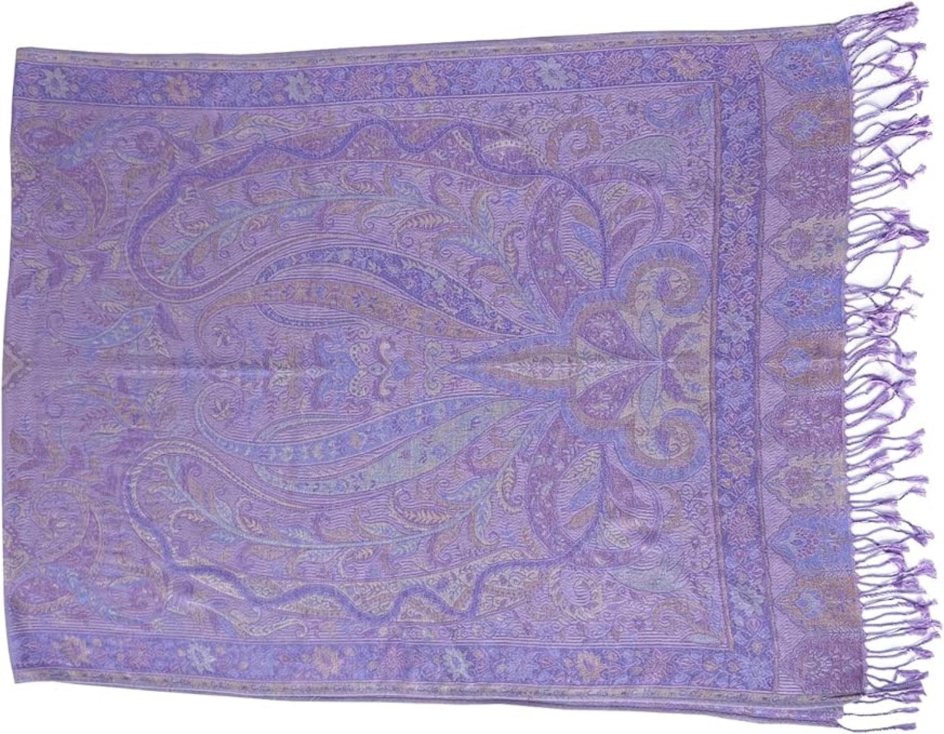 Reversible Soft Pashmina Shawl & Scarf for Women, Jacquard Brocade, Shawl, Sarong or Head Wraps