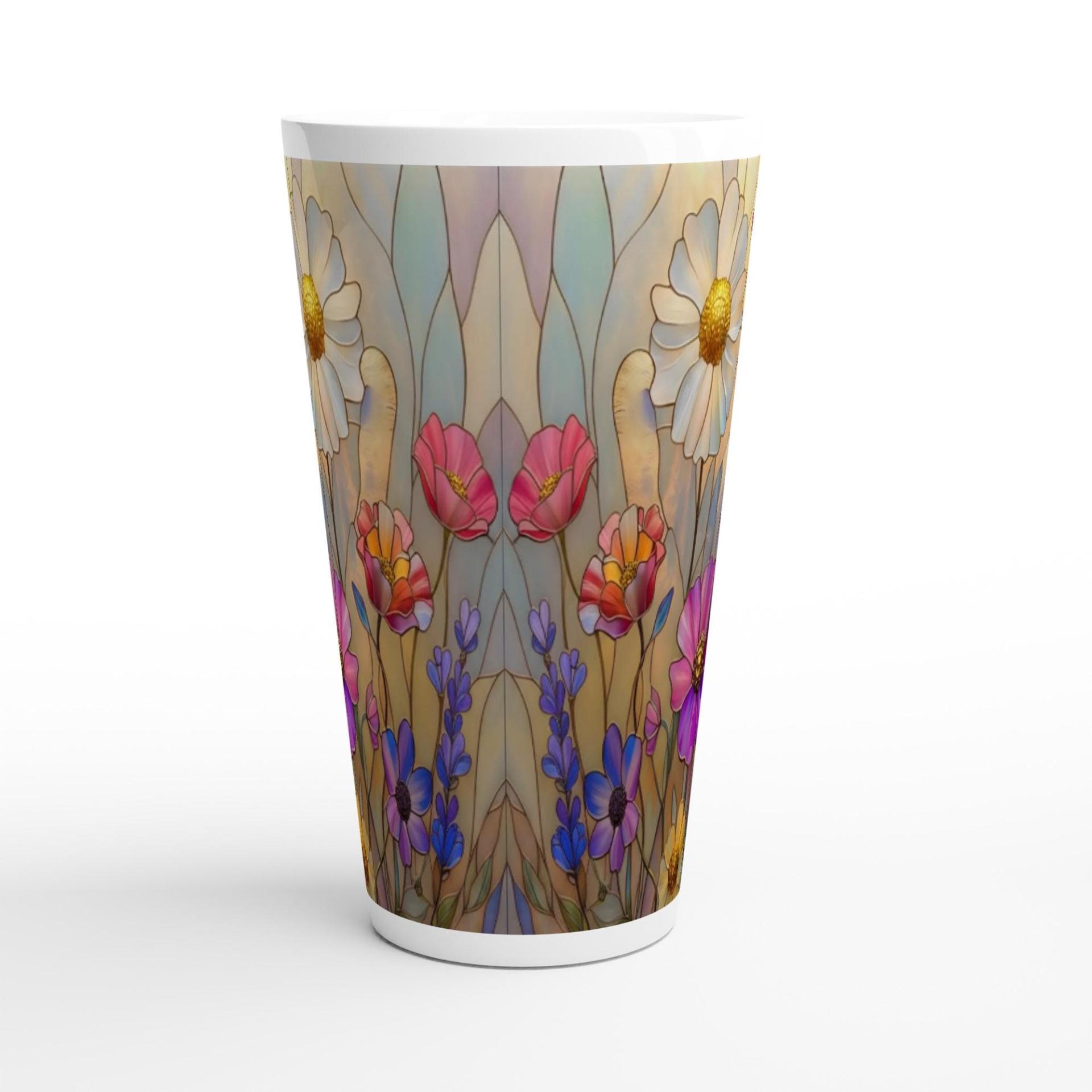 Latte 17oz Ceramic Mug - Coffee or Tea Cup, Extra Tall