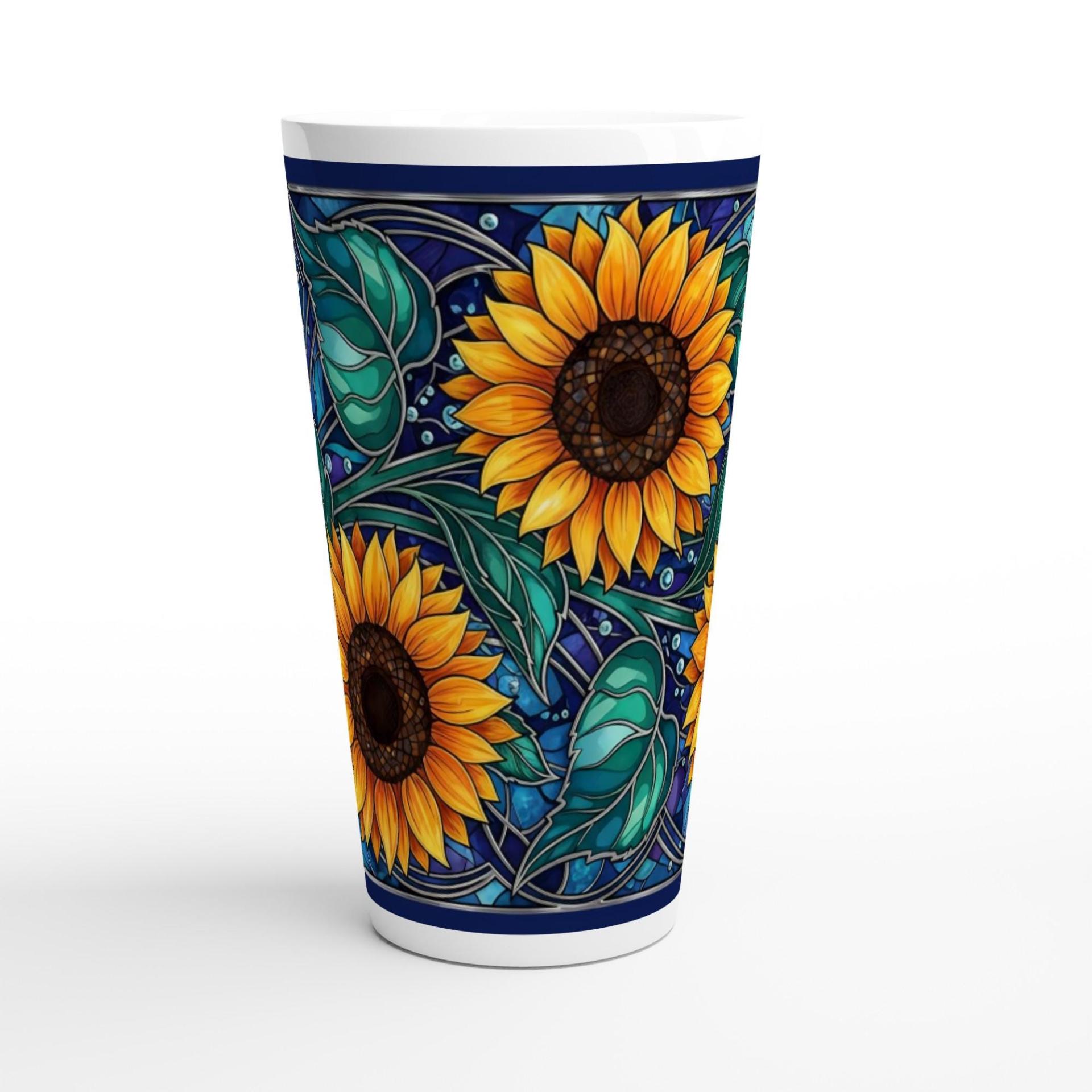 Latte 17oz Ceramic Mug - Coffee or Tea Cup, Extra Tall