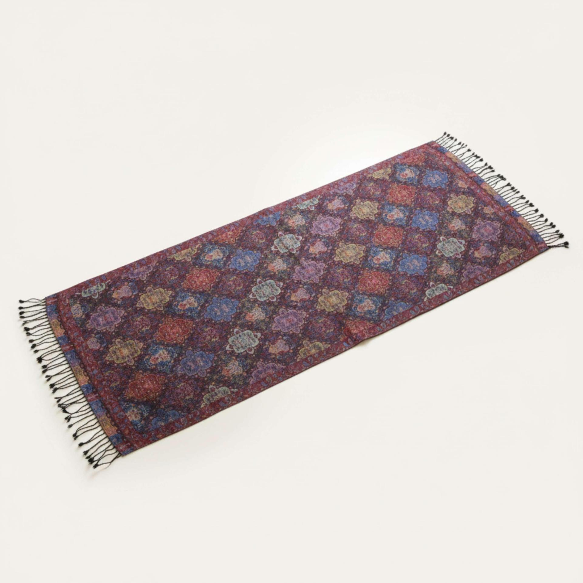 Reversible Soft Pashmina Shawl & Scarf for Women, Jacquard Brocade, Shawl, Sarong or Head Wraps