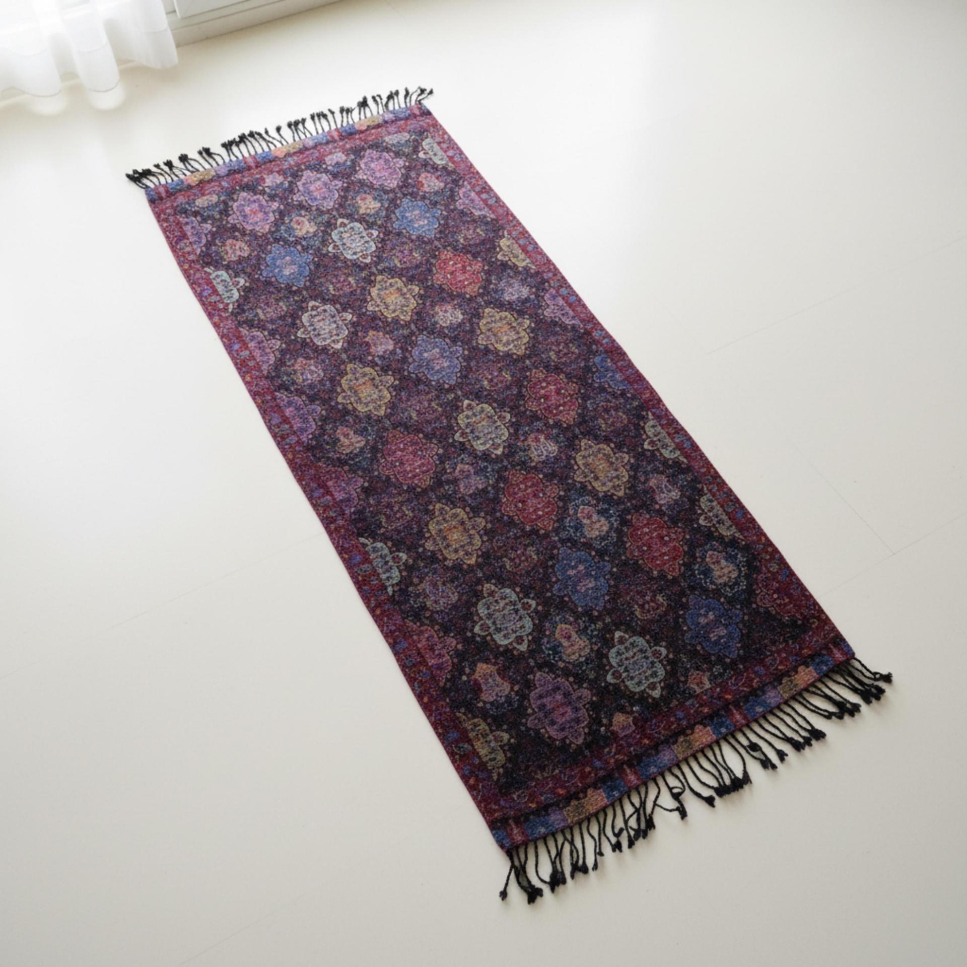 Reversible Soft Pashmina Shawl & Scarf for Women, Jacquard Brocade, Shawl, Sarong or Head Wraps