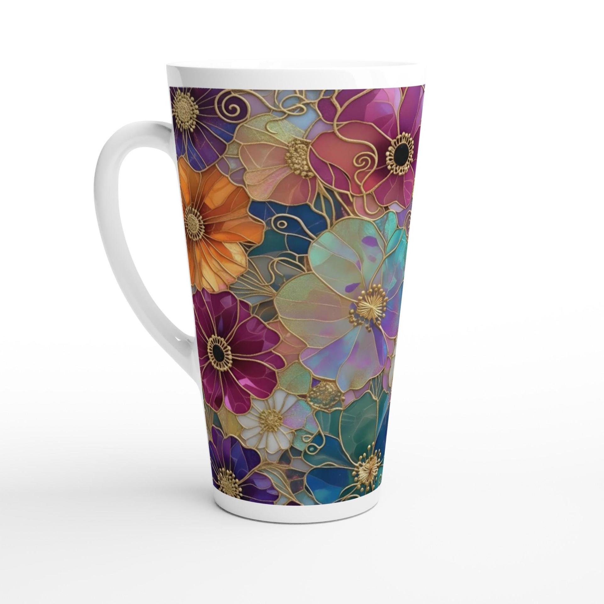 Latte 17oz Ceramic Mug - Coffee or Tea Cup, Extra Tall