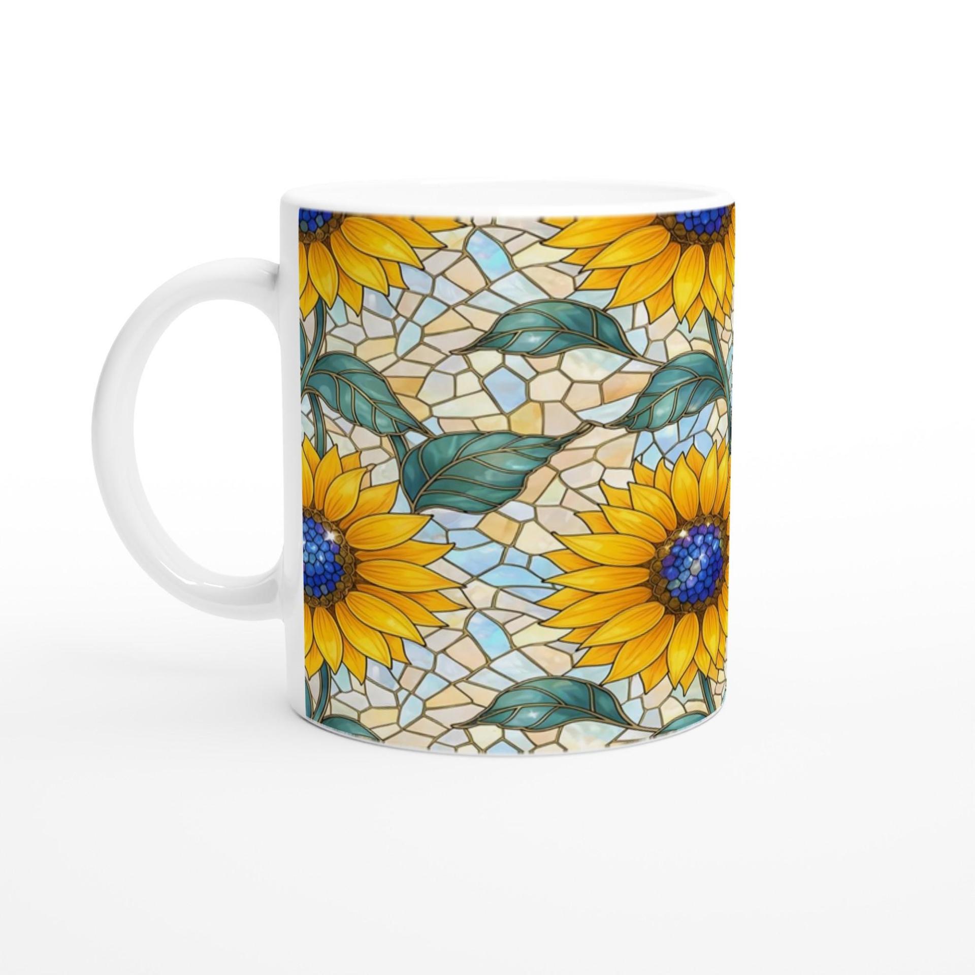 Floral Cups -  Large and Small Ceramic Mugs