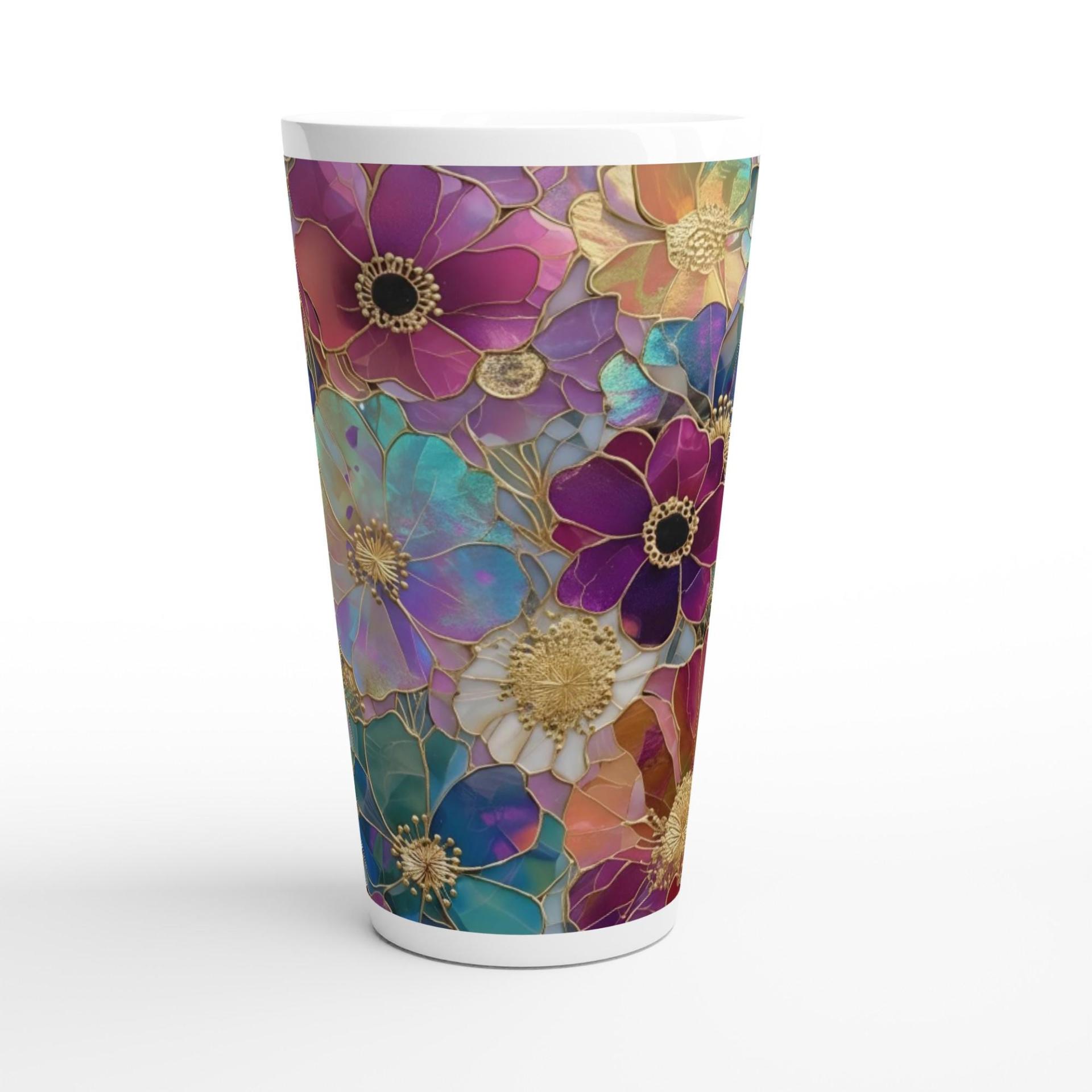 Latte 17oz Ceramic Mug - Coffee or Tea Cup, Extra Tall