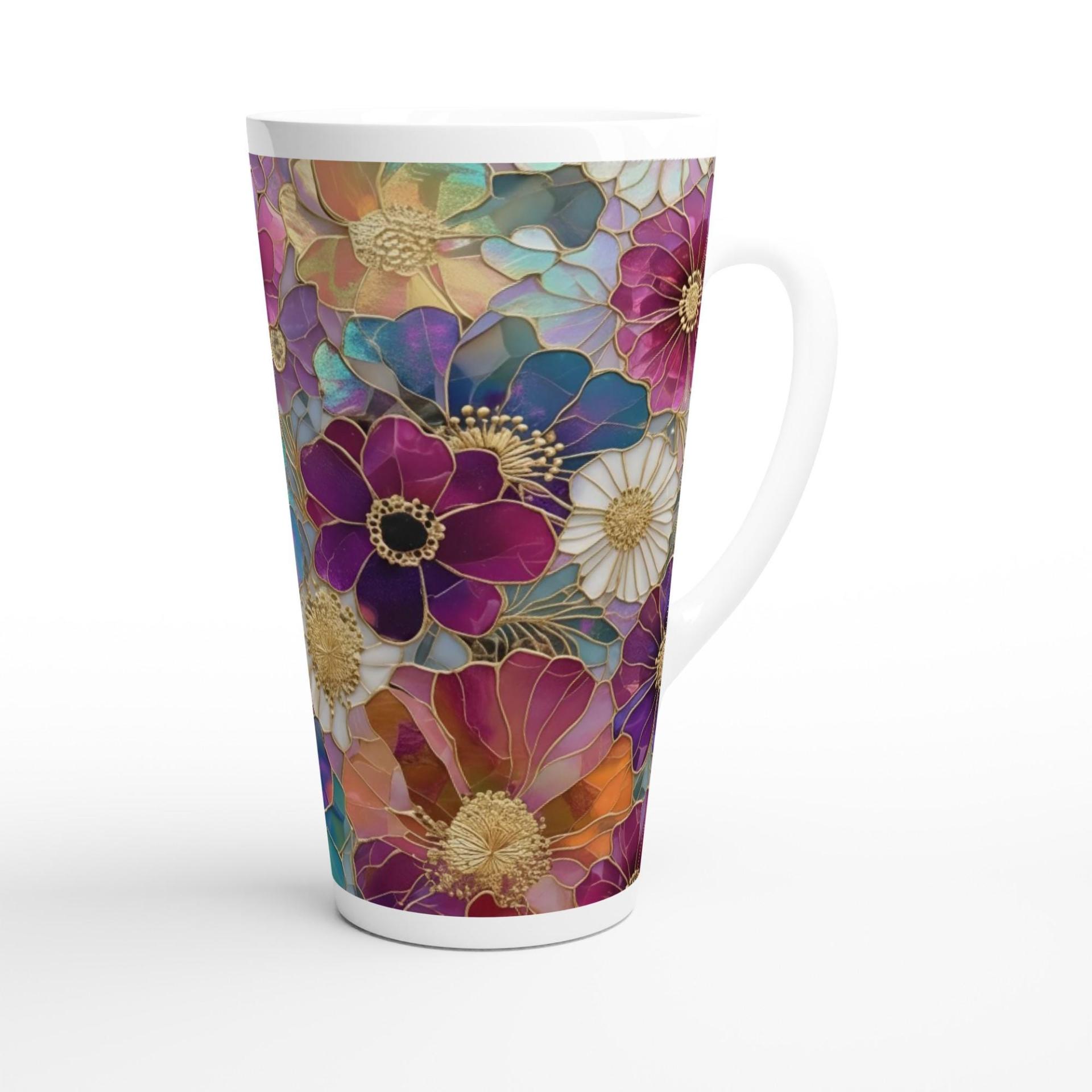 Latte 17oz Ceramic Mug - Coffee or Tea Cup, Extra Tall