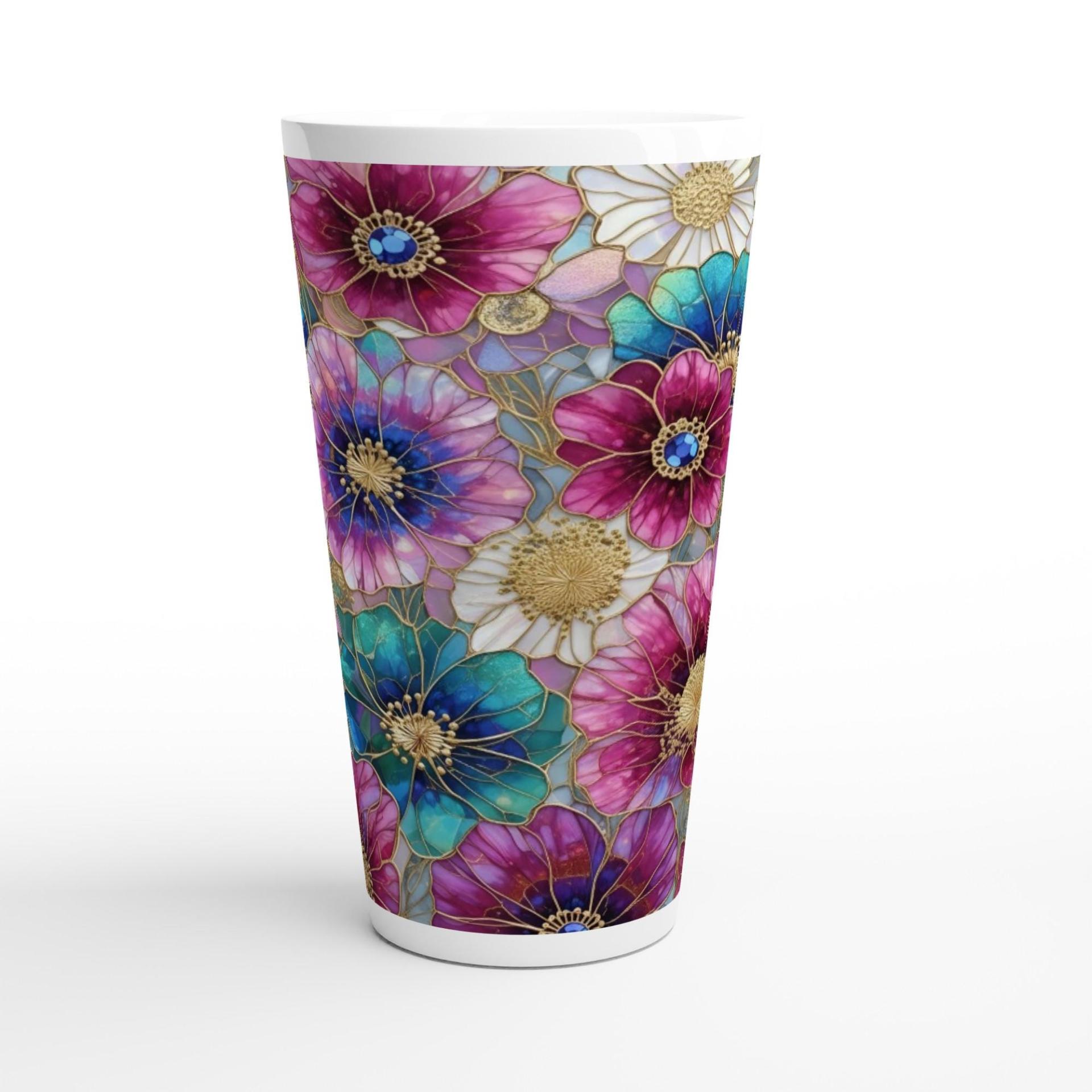 Latte 17oz Ceramic Mug - Coffee or Tea Cup, Extra Tall