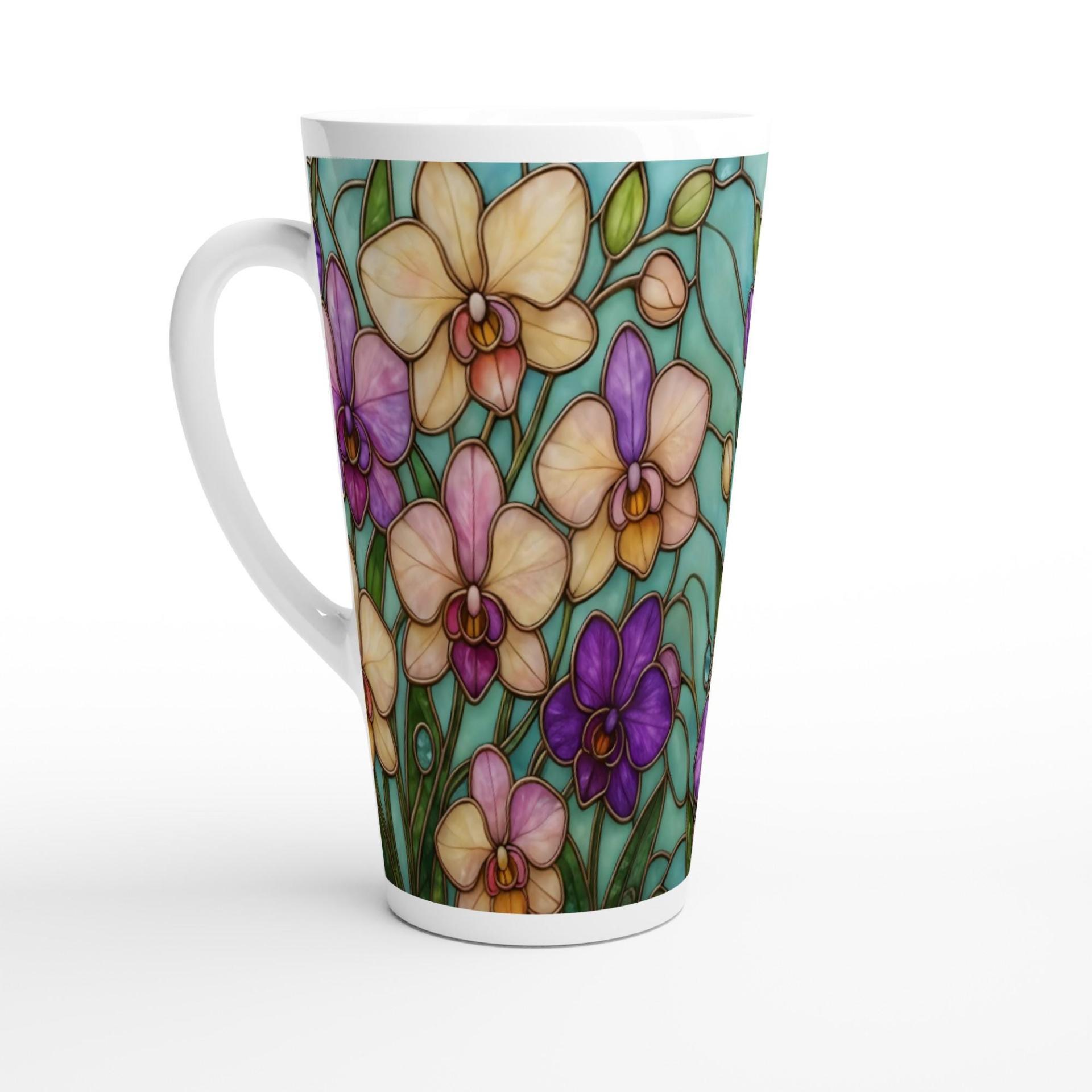 Latte 17oz Ceramic Mug - Coffee or Tea Cup, Extra Tall