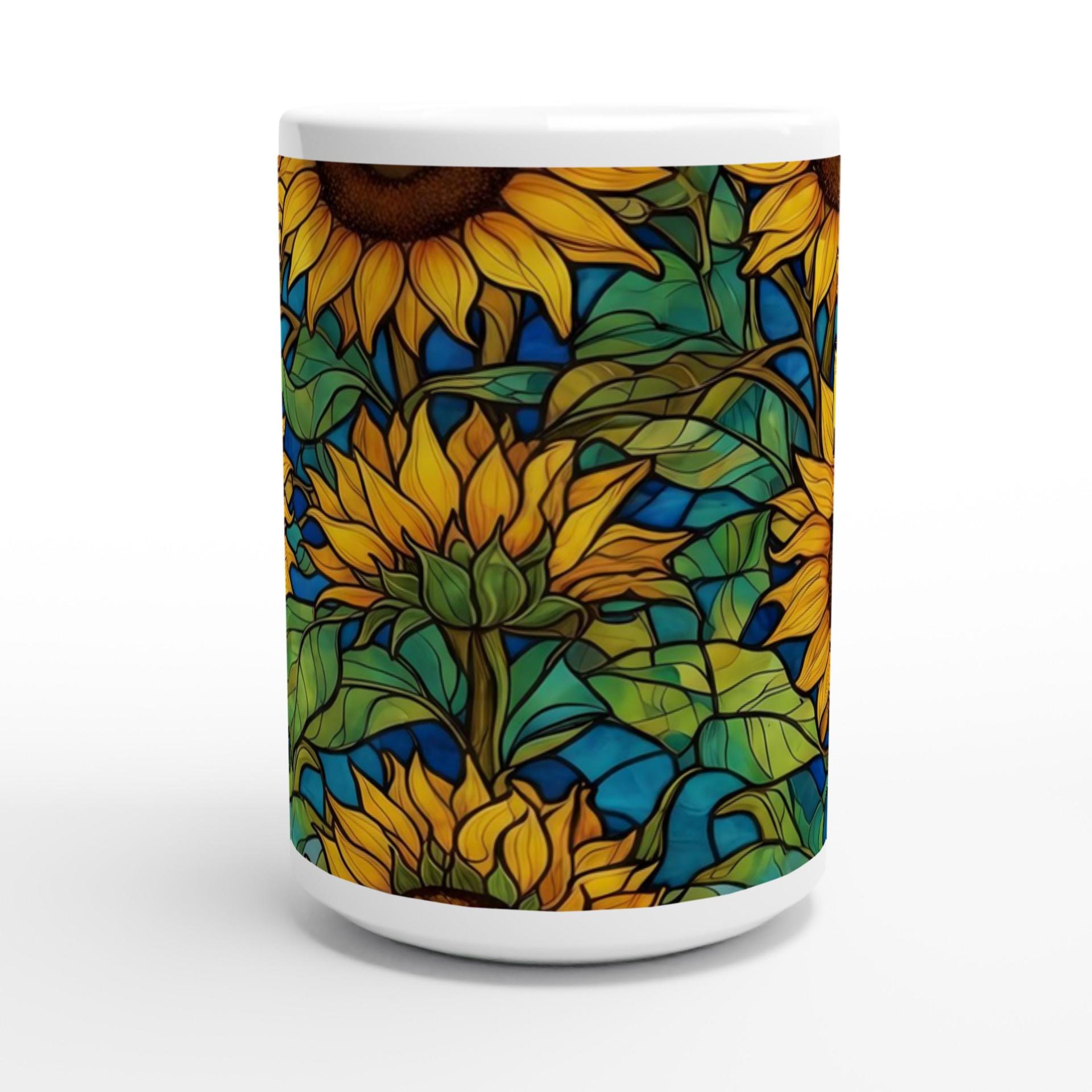 Floral Cups -  Large and Small Ceramic Mugs