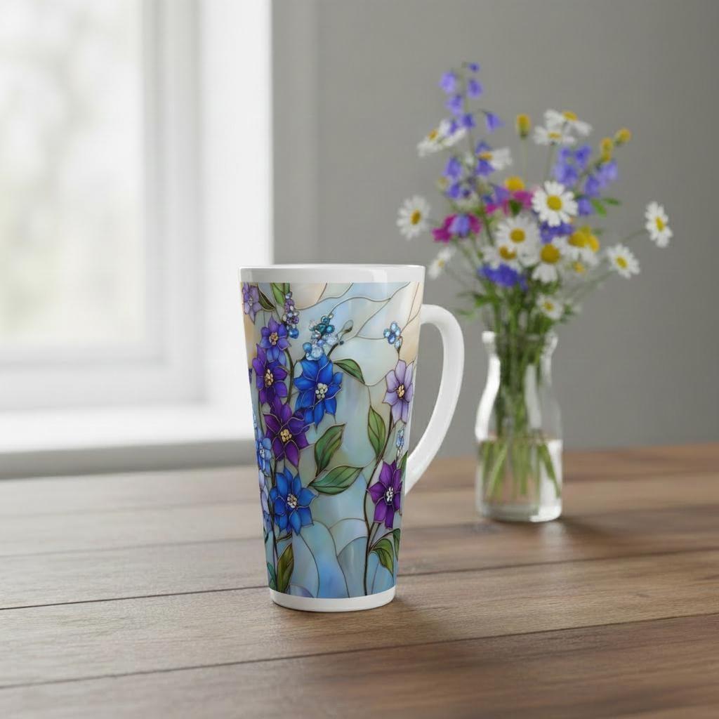 Latte 17oz Ceramic Mug - Coffee or Tea Cup, Extra Tall