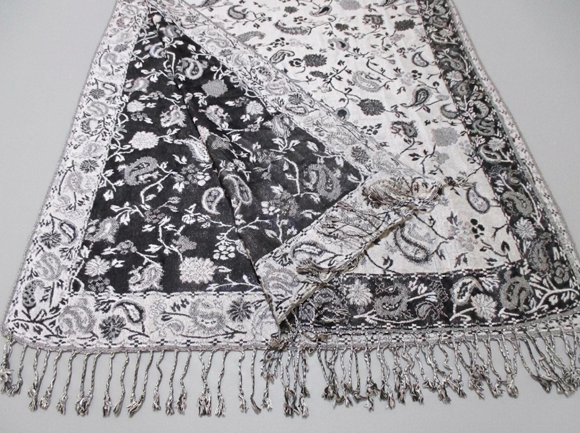 Soft Pashmina Shawl & Scarf for Women, Jacquard Brocade, Blanket Scarf, Head Wraps