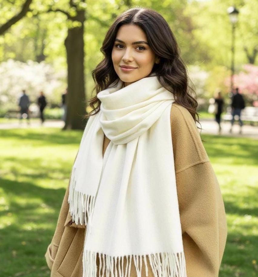 20 Colors - Blanket Scarf and Shawl - Super Soft Wool Blend Wrap