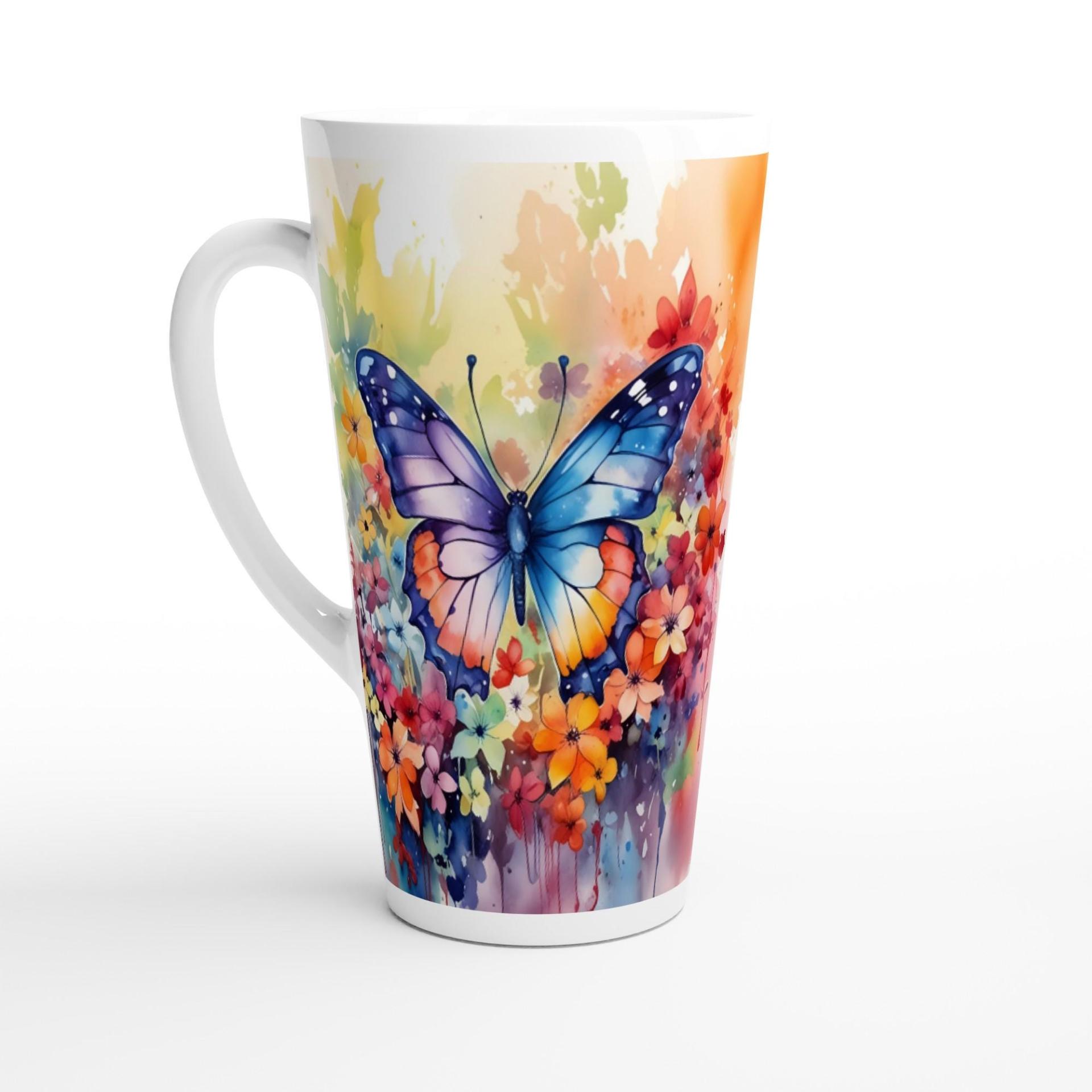 Latte 17oz Ceramic Mug - Coffee or Tea Cup, Extra Tall