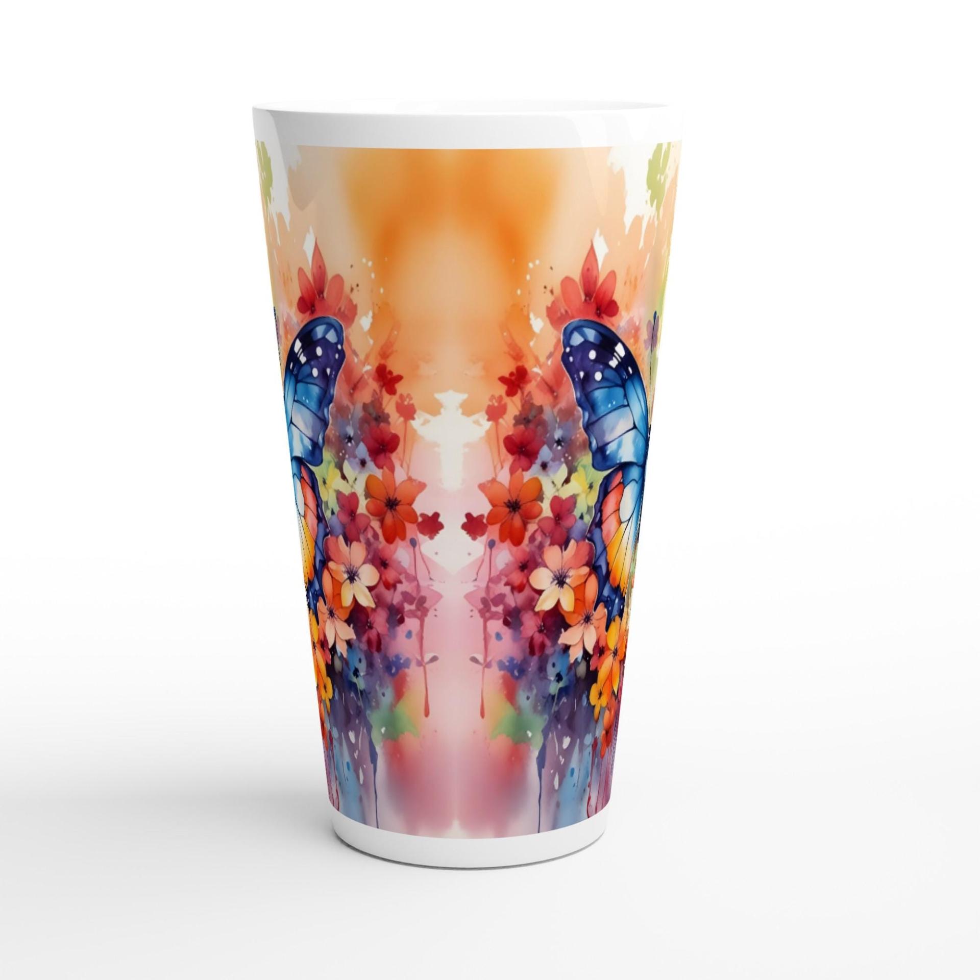 Latte 17oz Ceramic Mug - Coffee or Tea Cup, Extra Tall