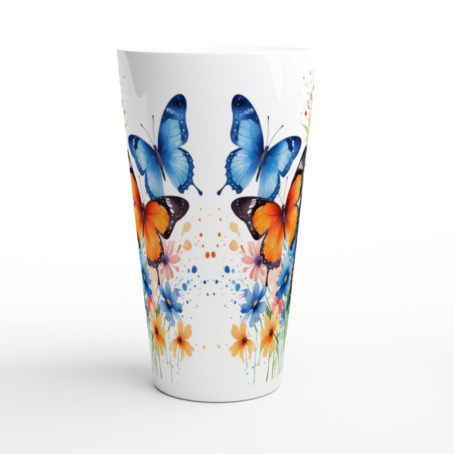 Latte 17oz Ceramic Mug - Coffee or Tea Cup, Extra Tall