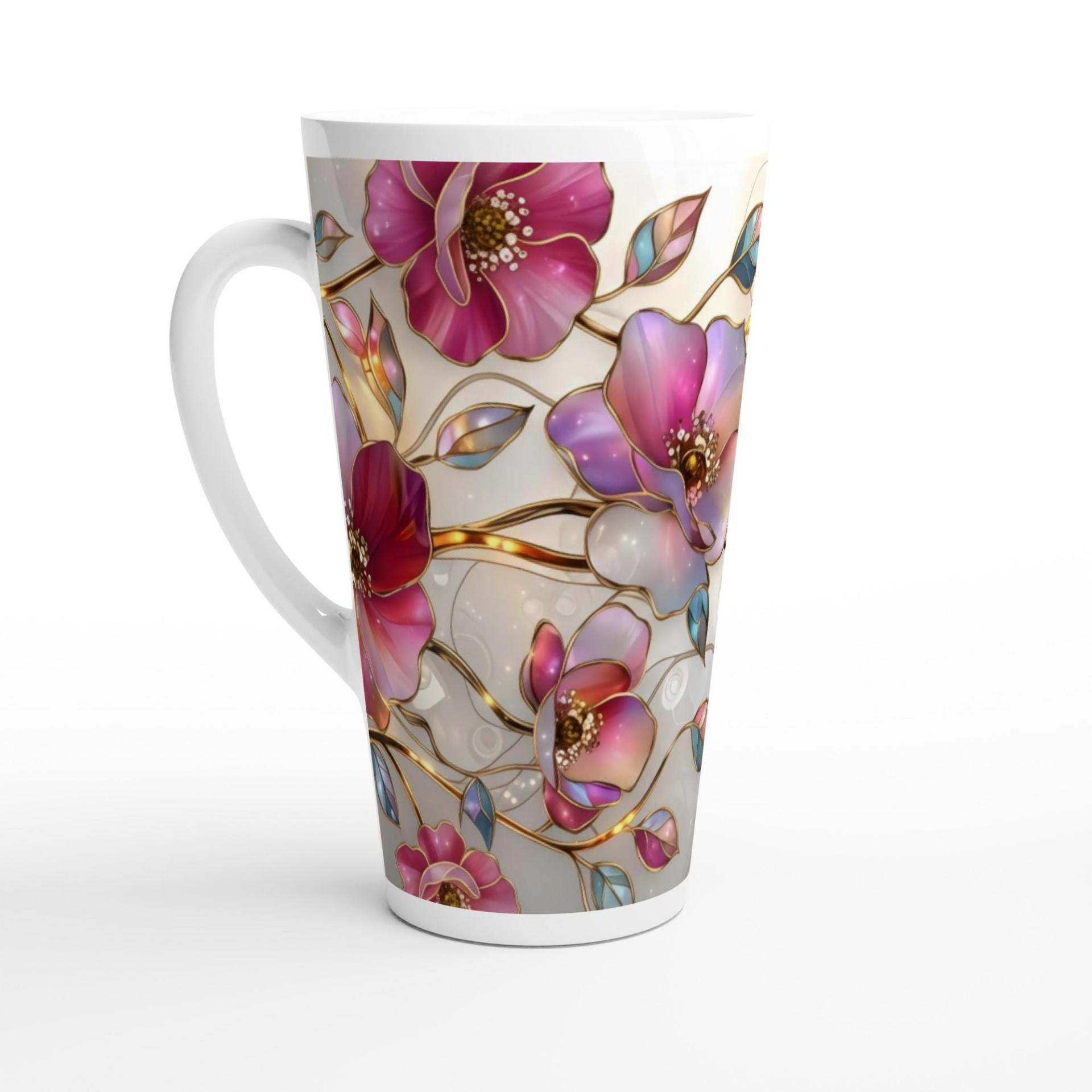 Latte 17oz Ceramic Mug - Coffee or Tea Cup, Extra Tall