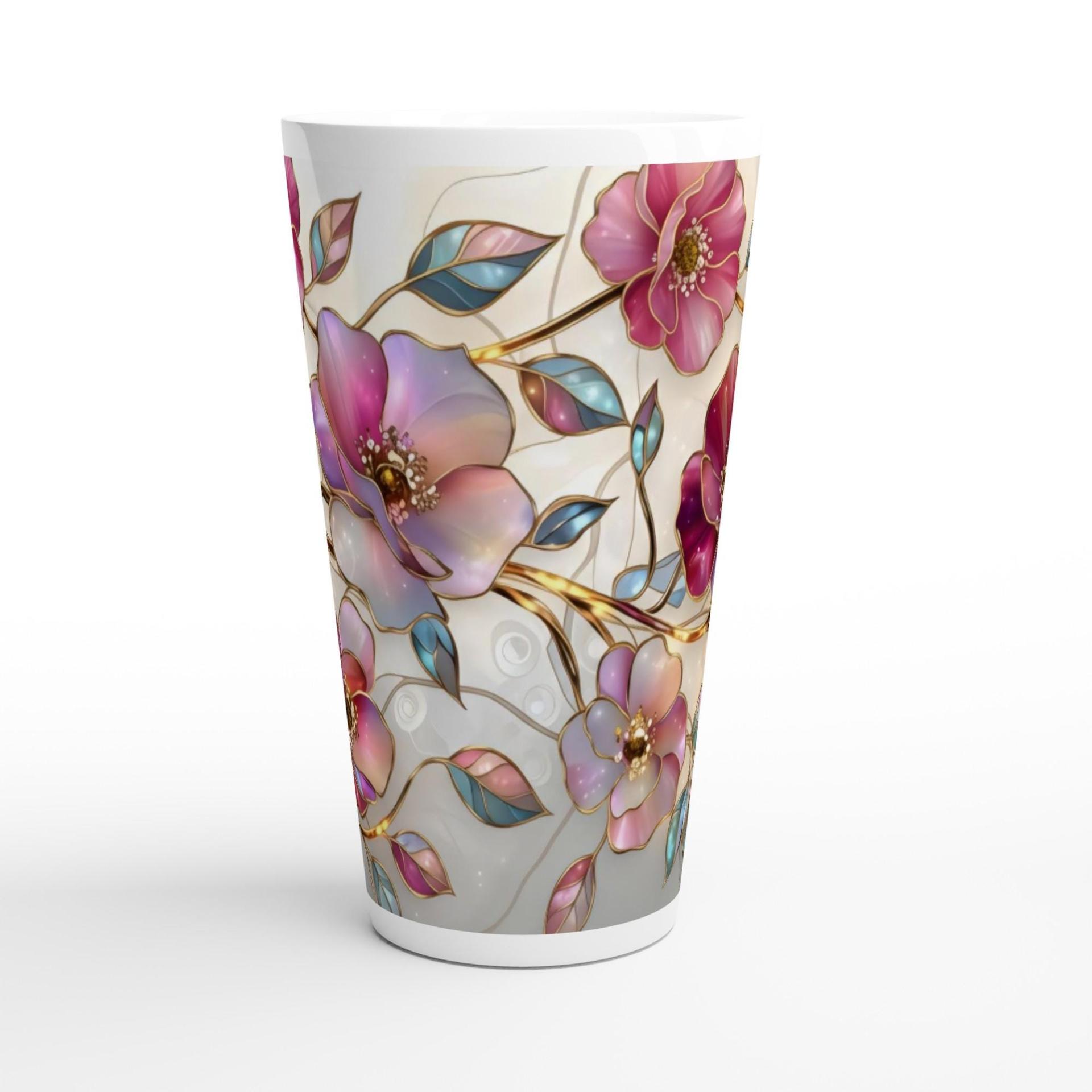 Latte 17oz Ceramic Mug - Coffee or Tea Cup, Extra Tall