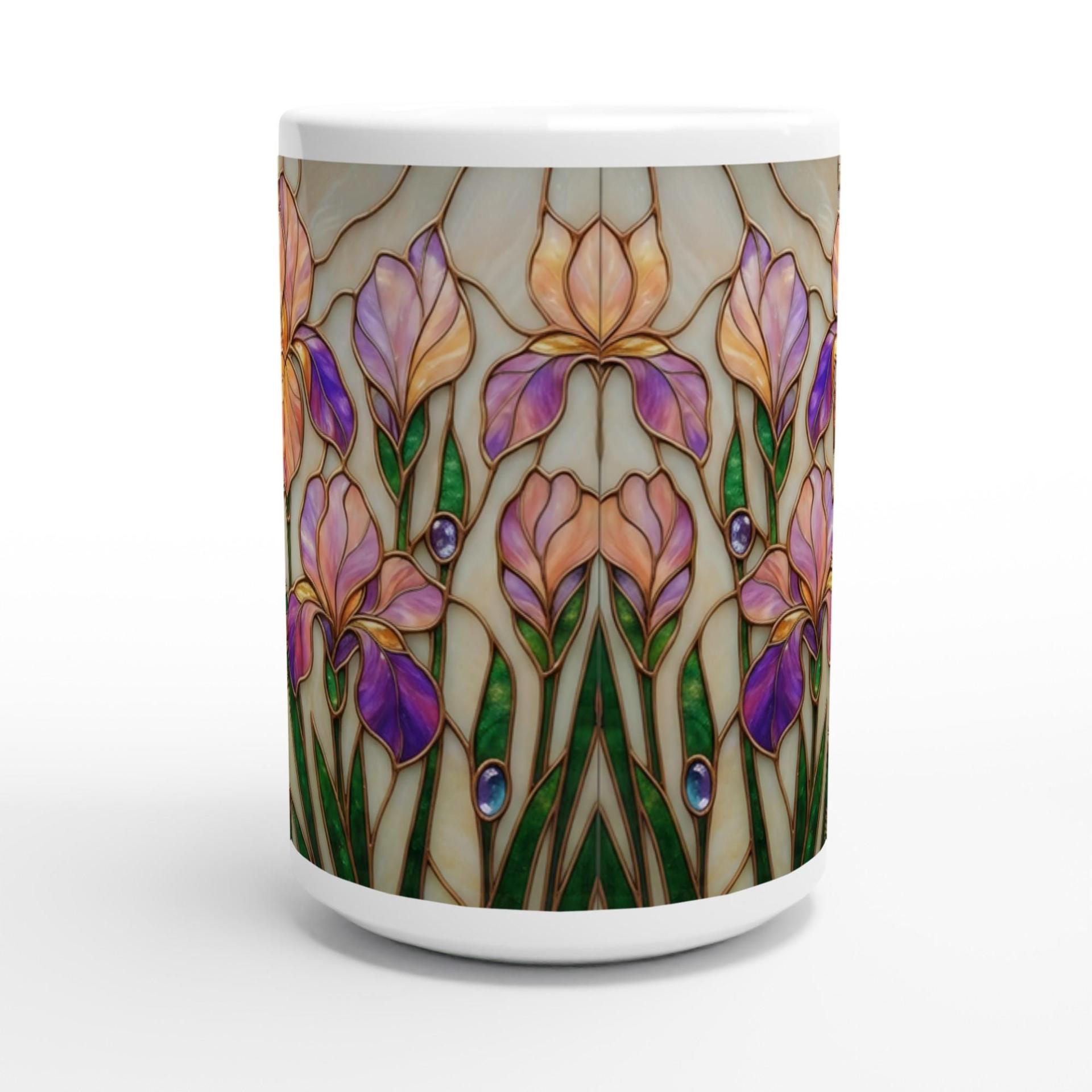 Floral Cups -  Large and Small Ceramic Mugs