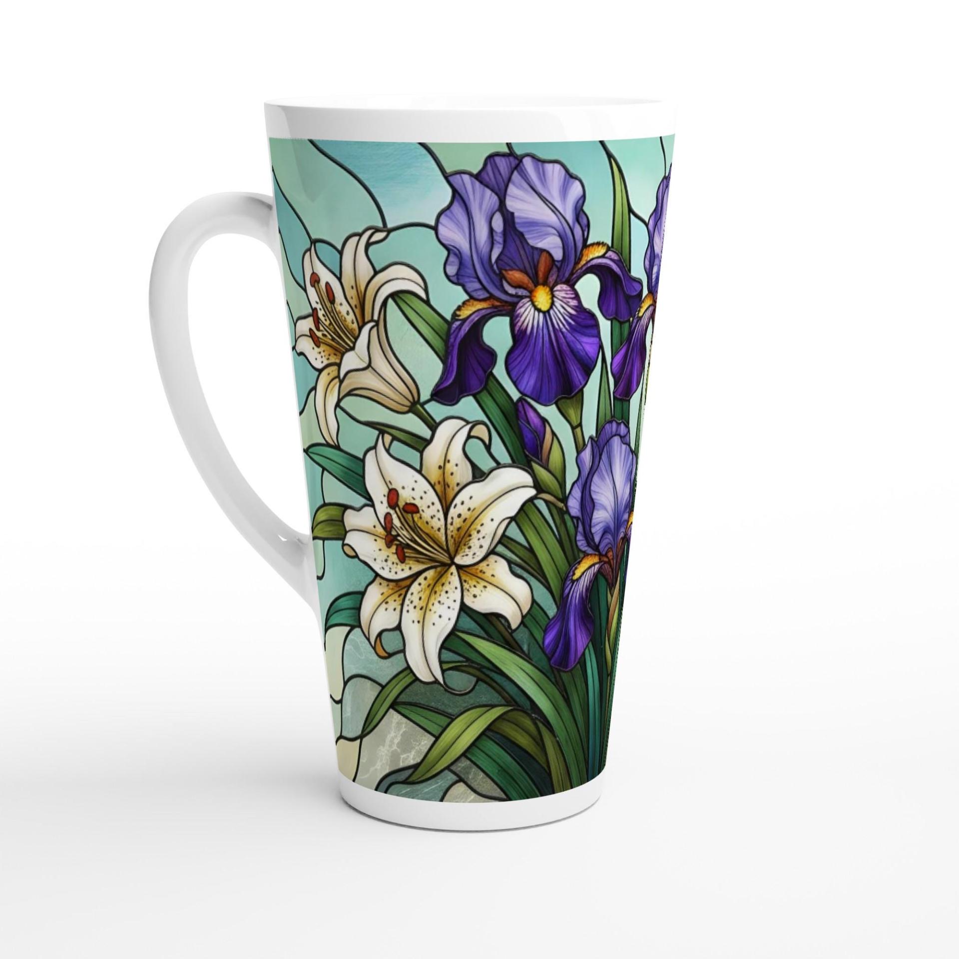 Latte 17oz Ceramic Mug - Coffee or Tea Cup, Extra Tall