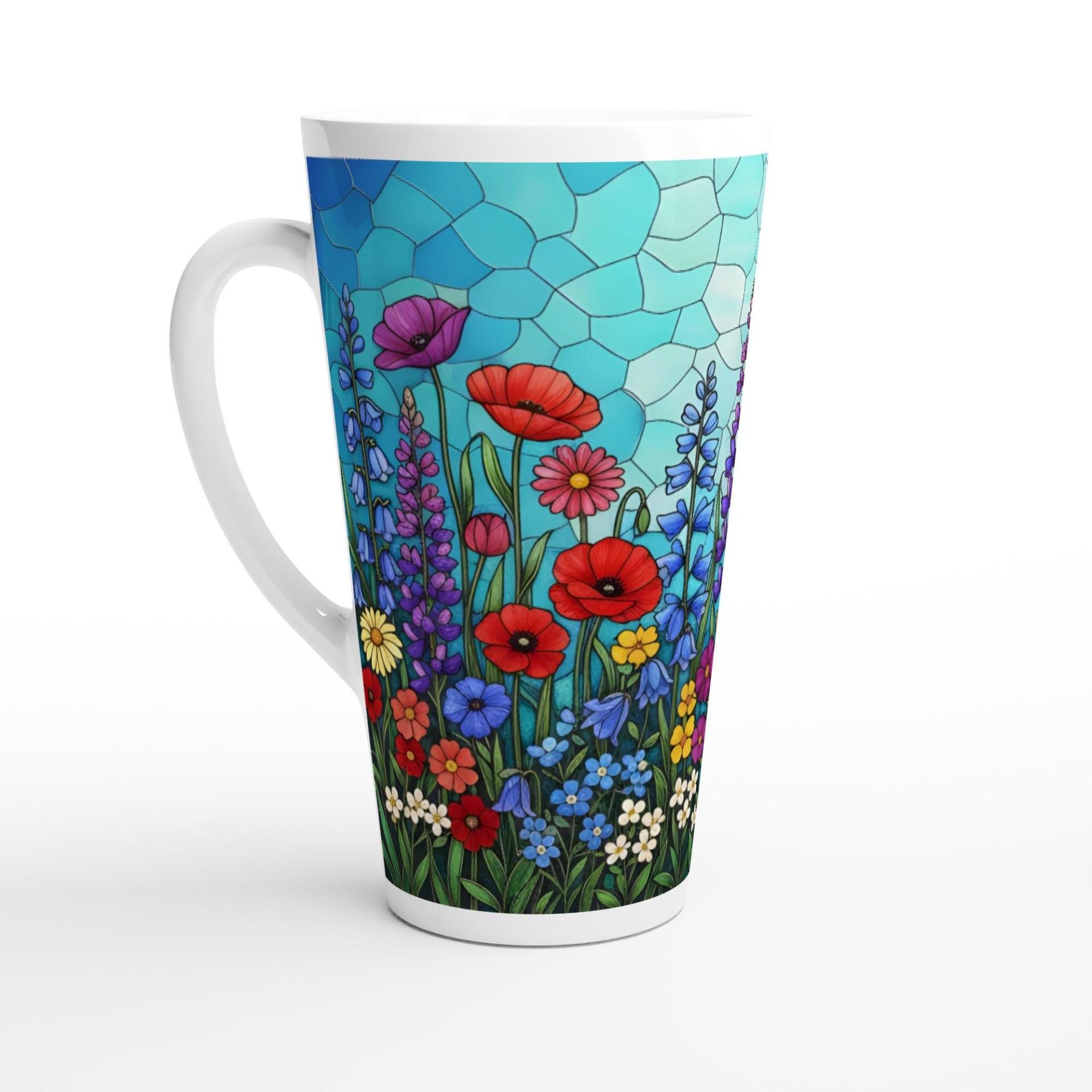 Latte 17oz Ceramic Mug - Coffee or Tea Cup, Extra Tall