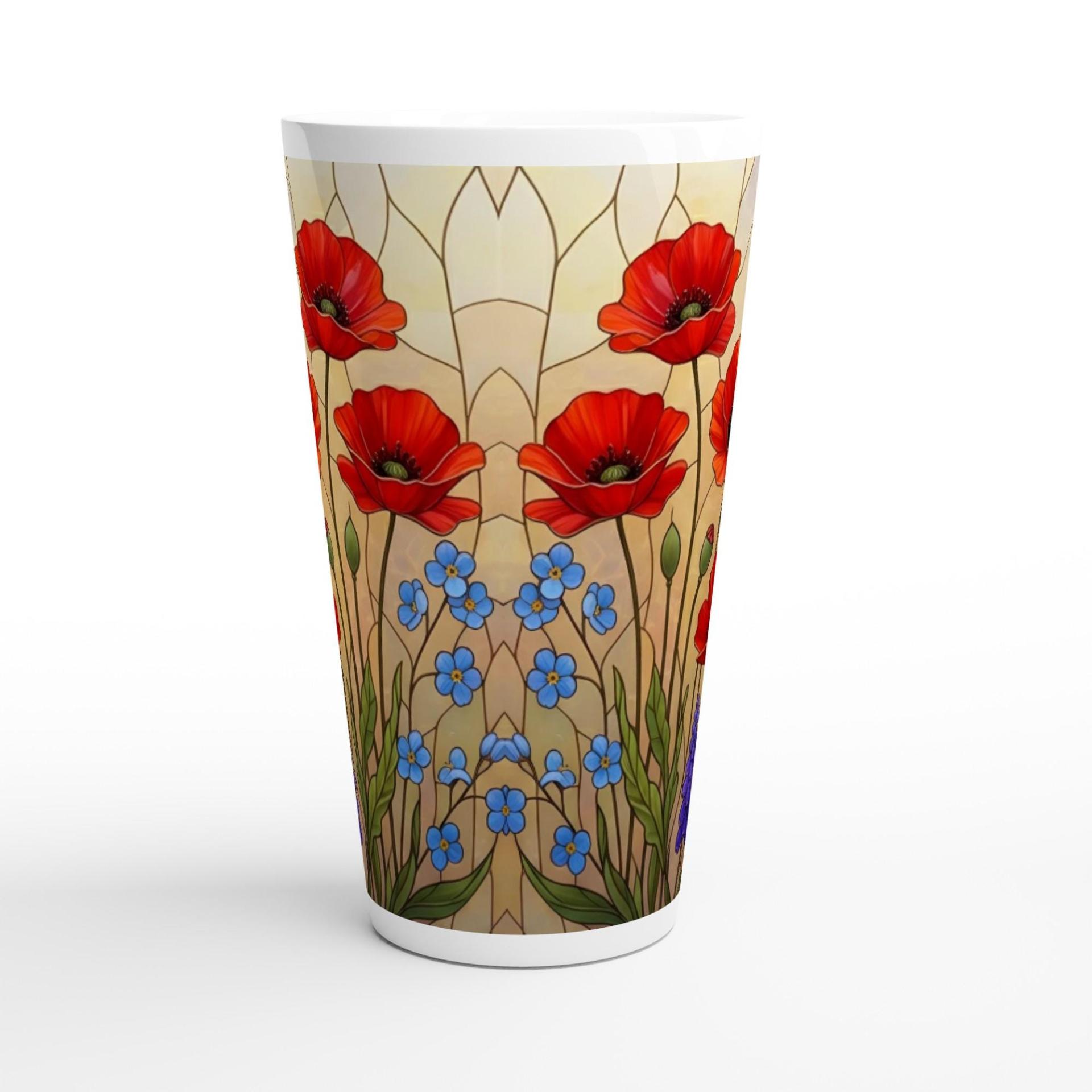 Latte 17oz Ceramic Mug - Coffee or Tea Cup, Extra Tall