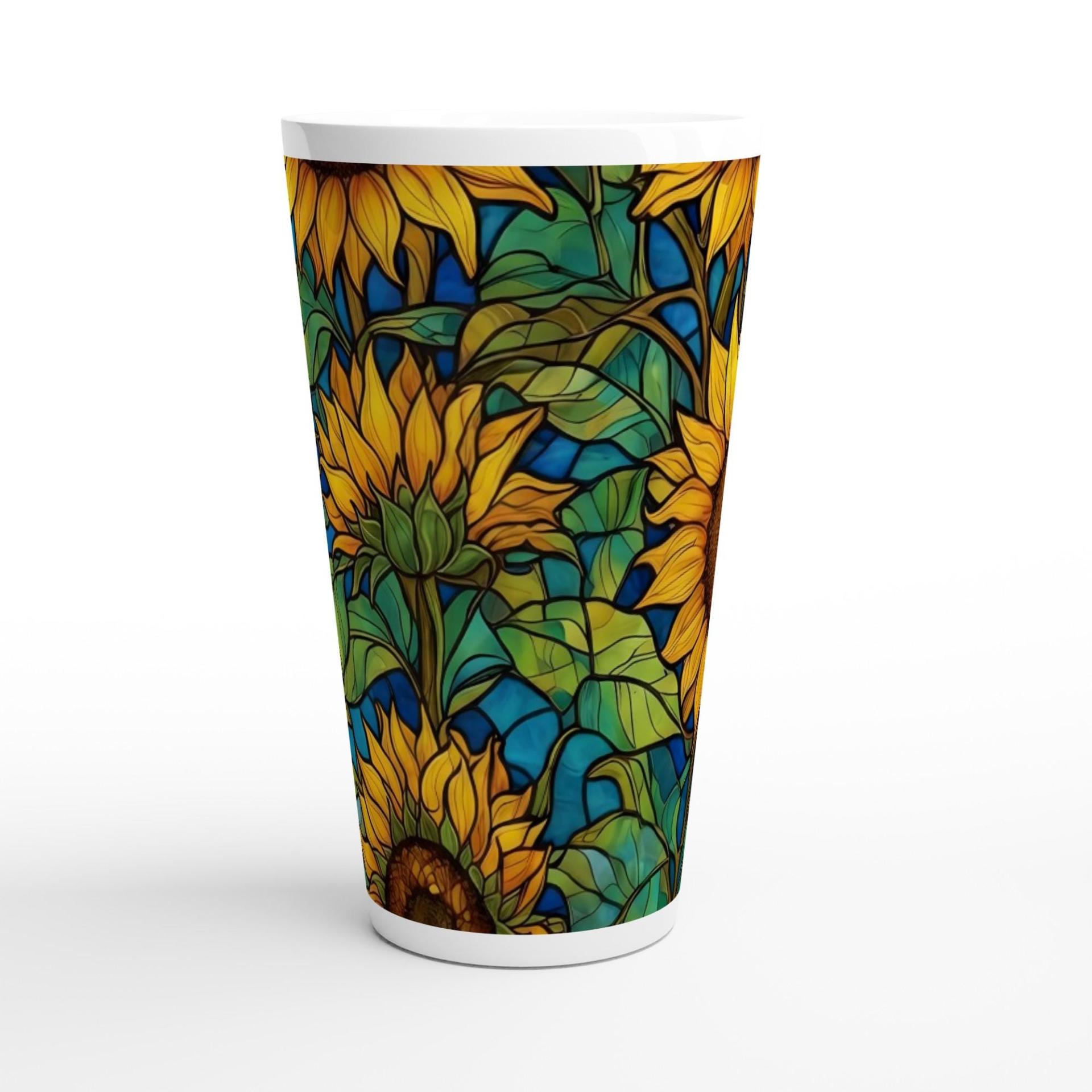 Latte 17oz Ceramic Mug - Coffee or Tea Cup, Extra Tall