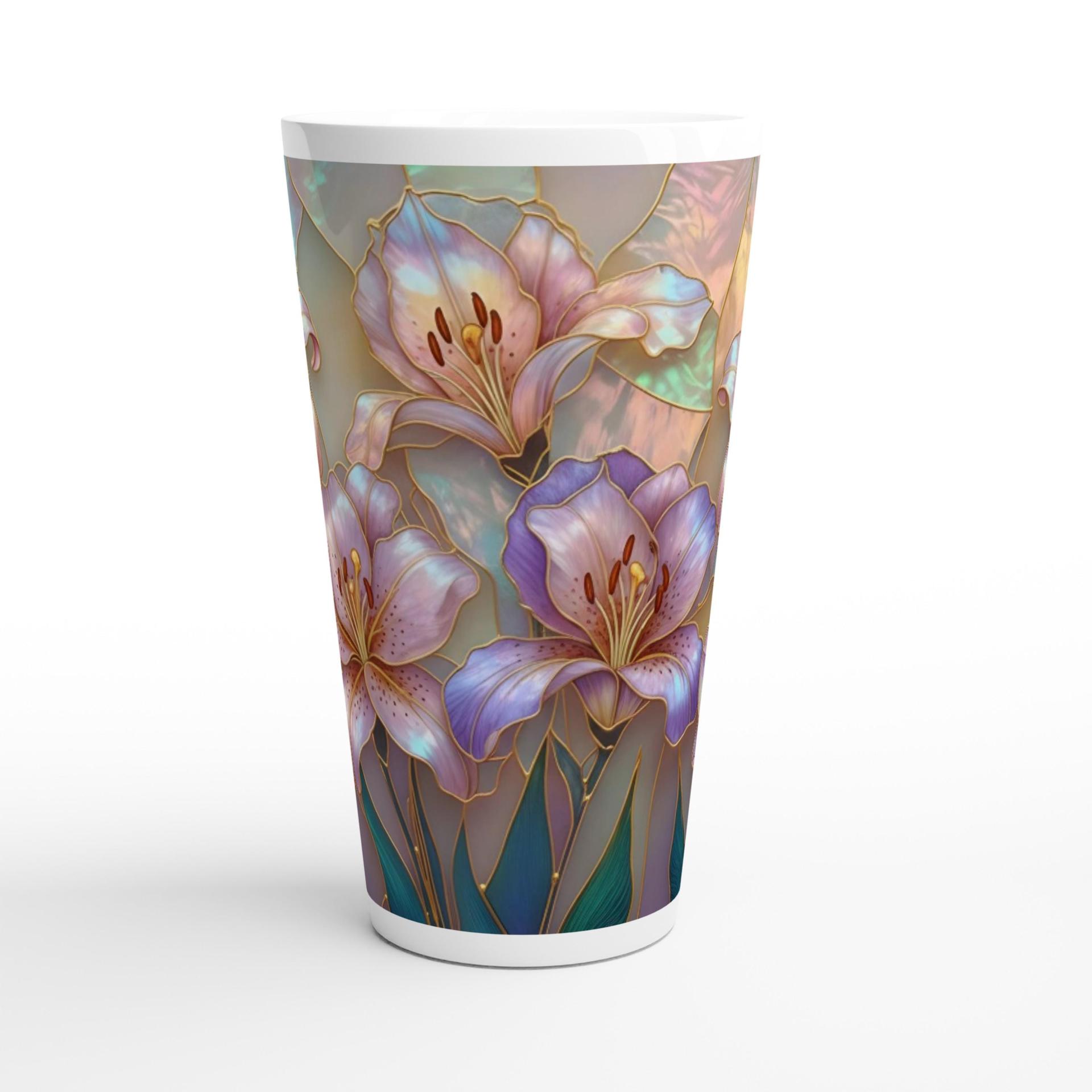 Latte 17oz Ceramic Mug - Coffee or Tea Cup, Extra Tall