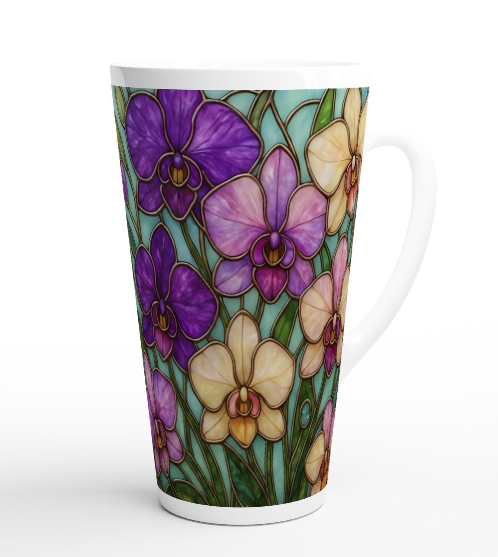 Latte 17oz Ceramic Mug - Coffee or Tea Cup, Extra Tall