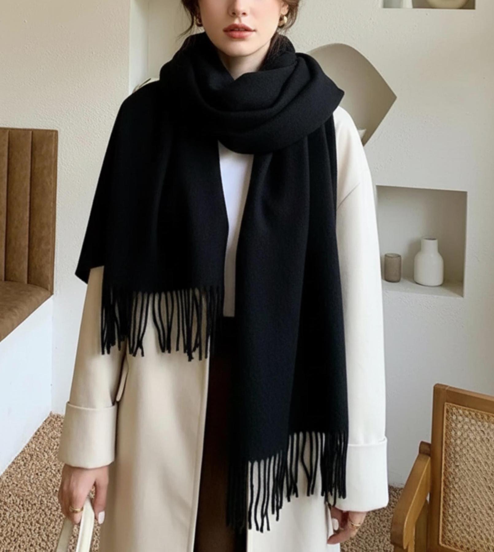 Rayon Pashmina, Blanket Shawl, Wide Scarf, Head Wrap