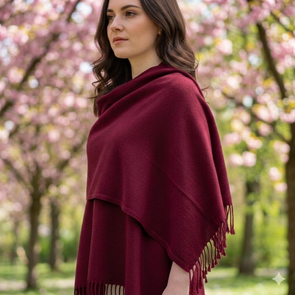 Rayon Pashmina, Blanket Shawl, Wide Scarf, Head Wrap
