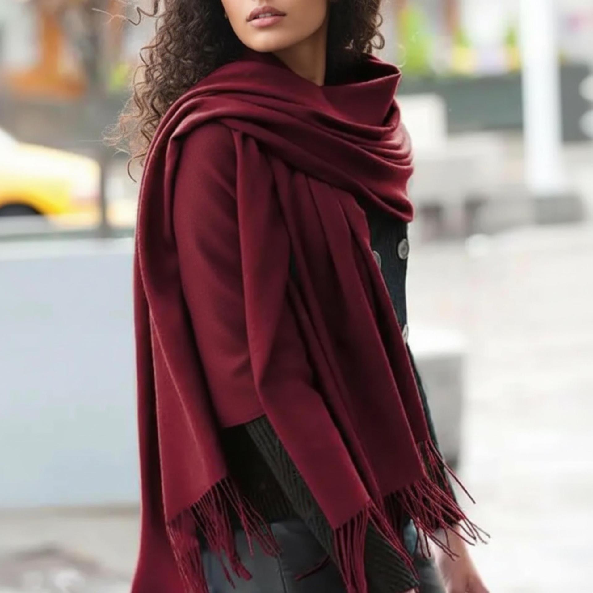 Rayon Pashmina, Blanket Shawl, Wide Scarf, Head Wrap