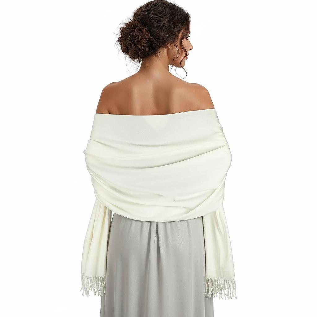 Rayon Pashmina, Blanket Shawl, Wide Scarf, Head Wrap