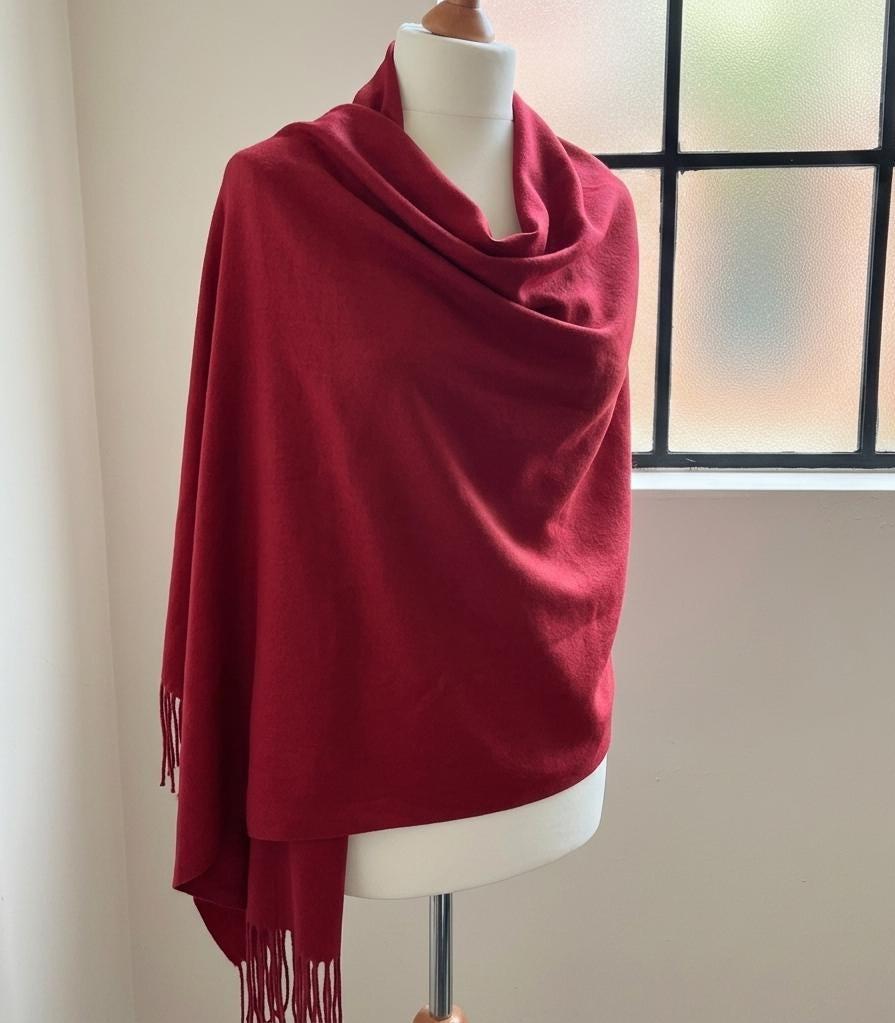 Rayon Pashmina, Blanket Shawl, Wide Scarf, Head Wrap