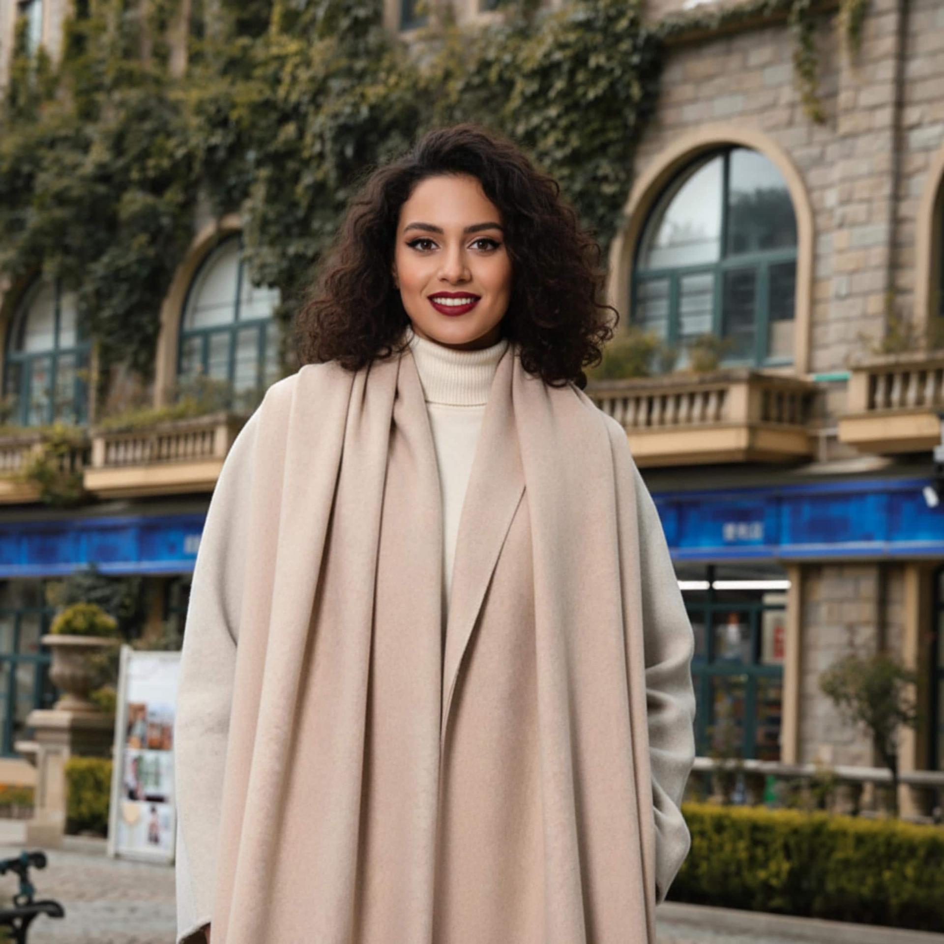 Blanket Shawl - Thick Wide Scarf - Pashmina Super Soft Wrap