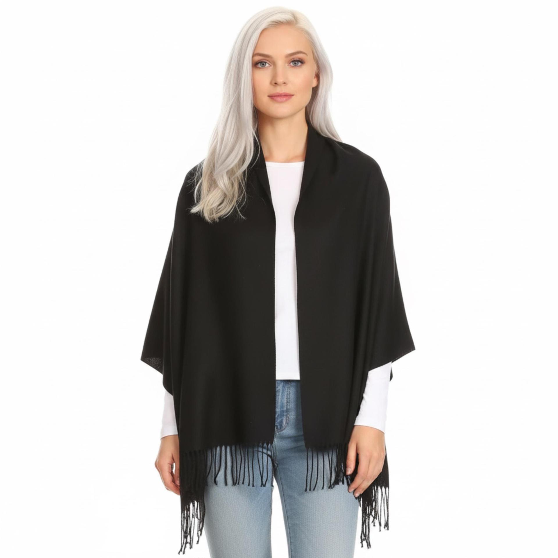Rayon Pashmina, Blanket Shawl, Wide Scarf, Head Wrap