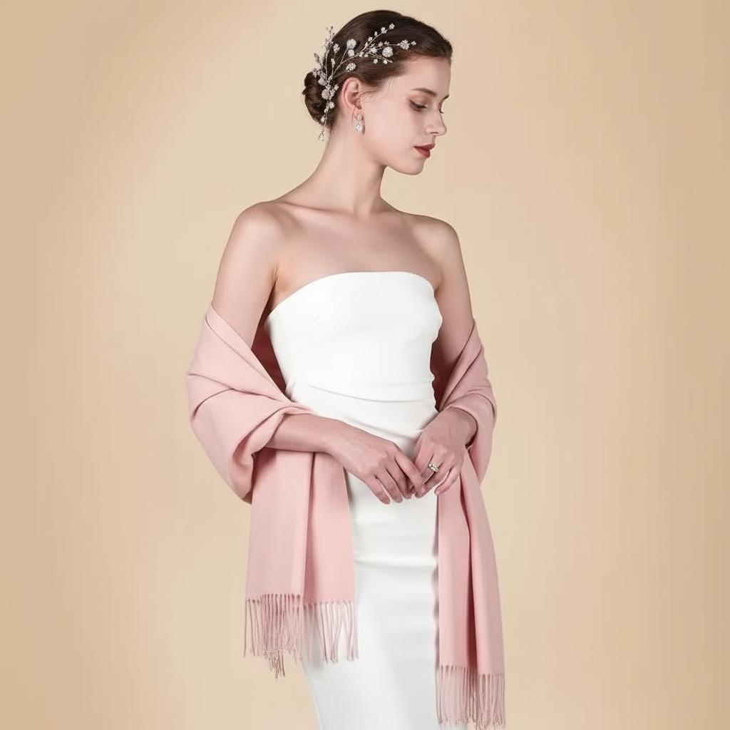 Rayon Pashmina, Blanket Shawl, Wide Scarf, Head Wrap