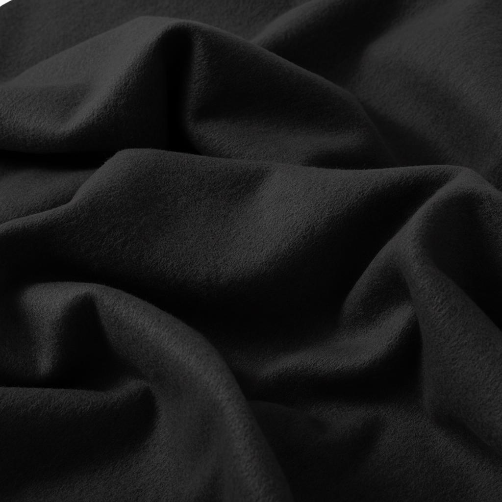 Black Blanket Shawl - Thick Wide Scarf - Pashmina Super Soft Wrap
