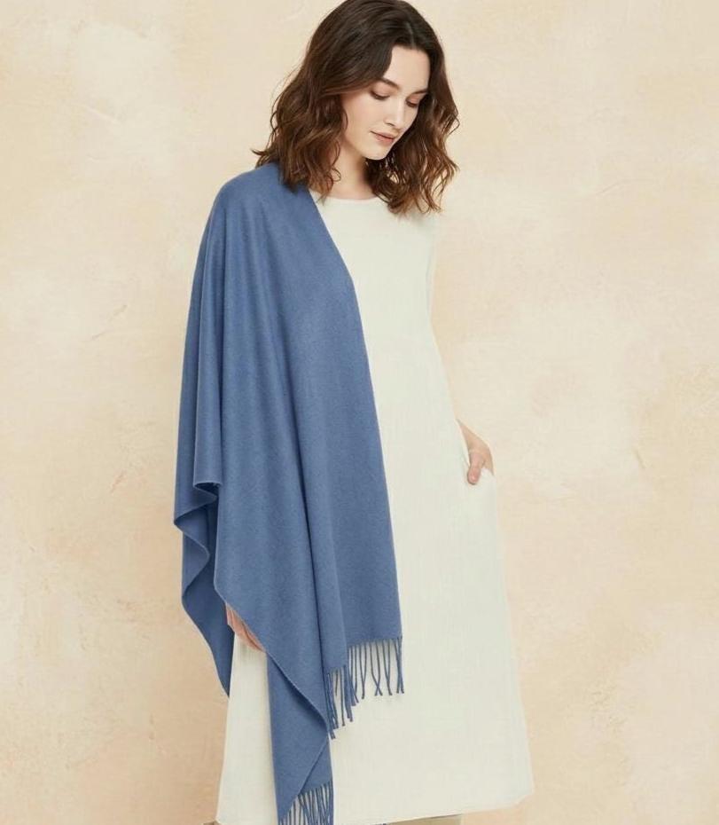 Rayon Pashmina, Blanket Shawl, Wide Scarf, Head Wrap
