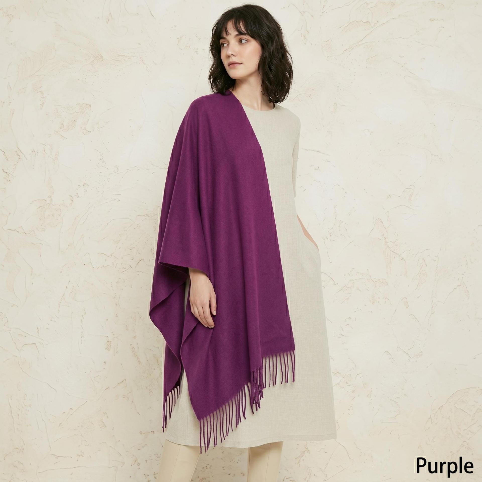 26 Colors - Cashmere Wool Blend - Blanket Scarf and Shawl - Multiple Colors Extra Soft Wrap