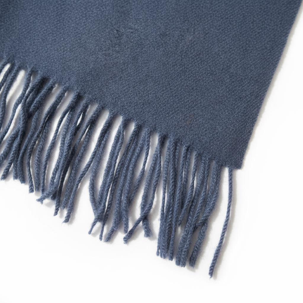 Blanket Scarf and Shawl - Dark Blue - Super Soft Pashmina Wide Scarf