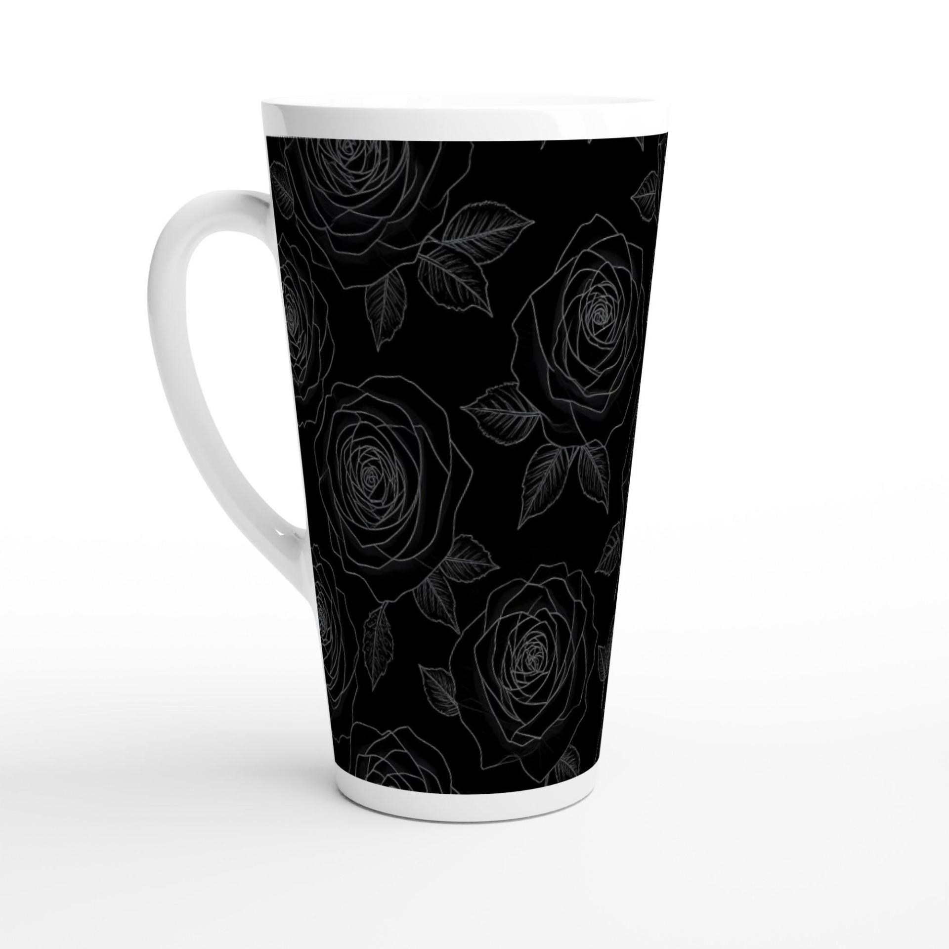 Latte 17oz Ceramic Mug - Coffee or Tea Cup, Extra Tall