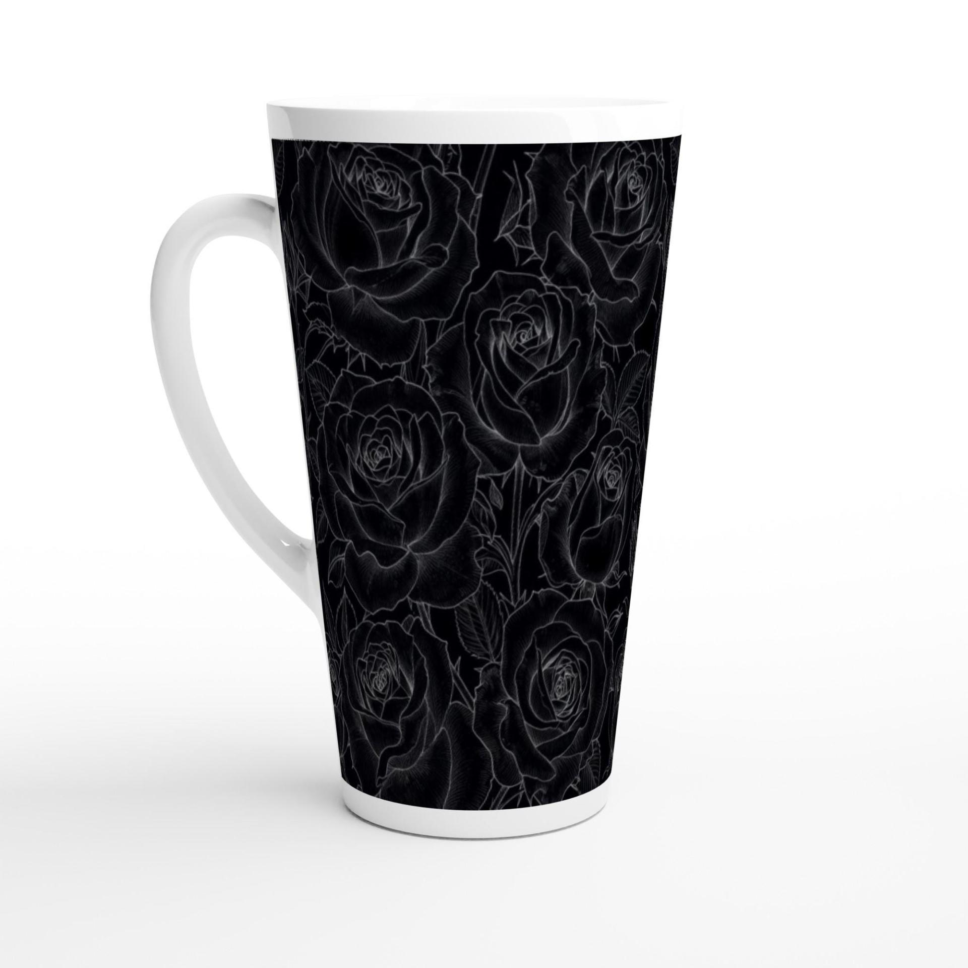 Latte 17oz Ceramic Mug - Coffee or Tea Cup, Extra Tall