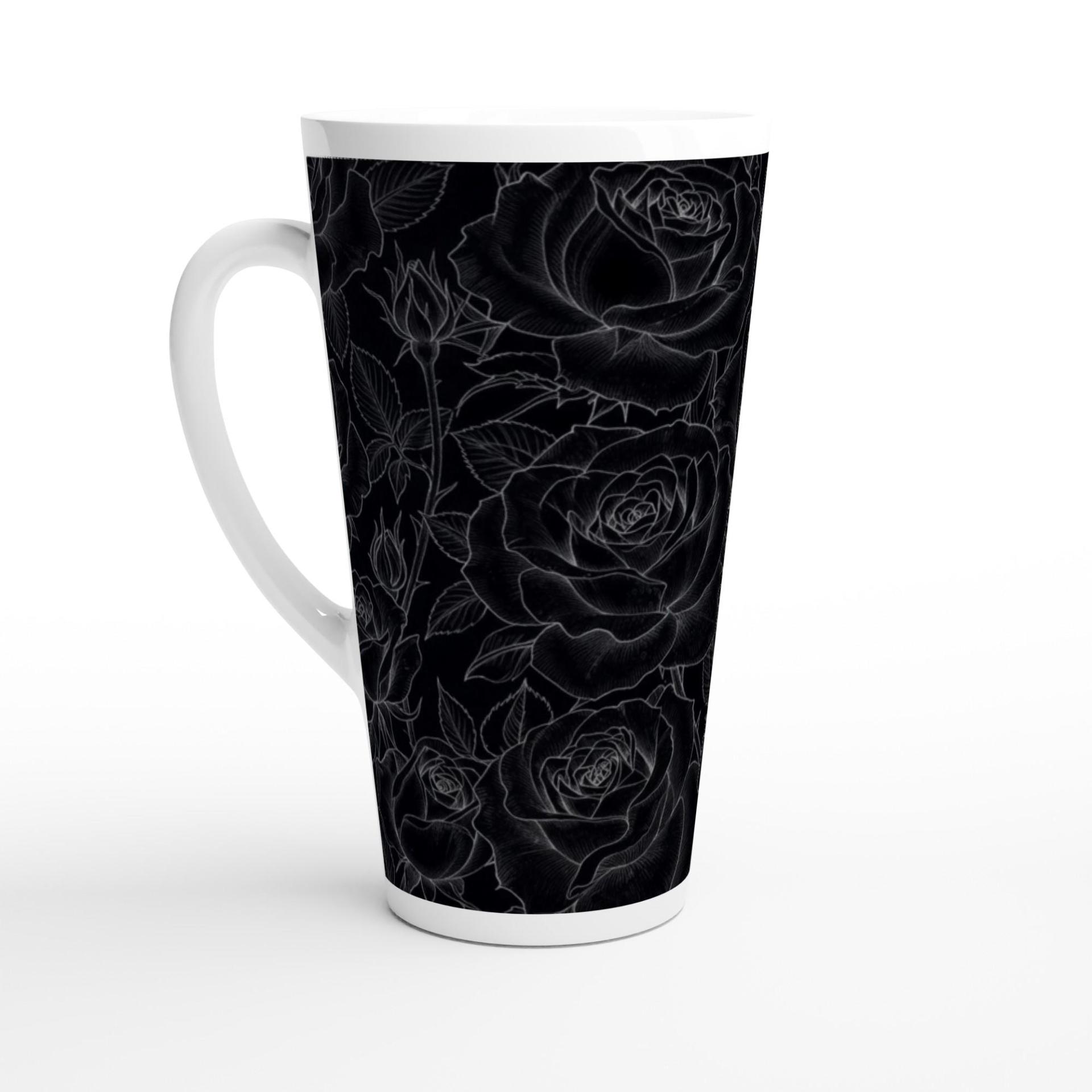 Latte 17oz Ceramic Mug - Coffee or Tea Cup, Extra Tall