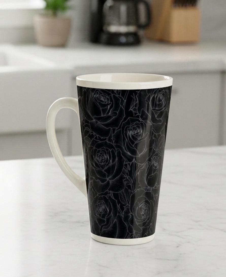 Latte 17oz Ceramic Mug - Coffee or Tea Cup, Extra Tall